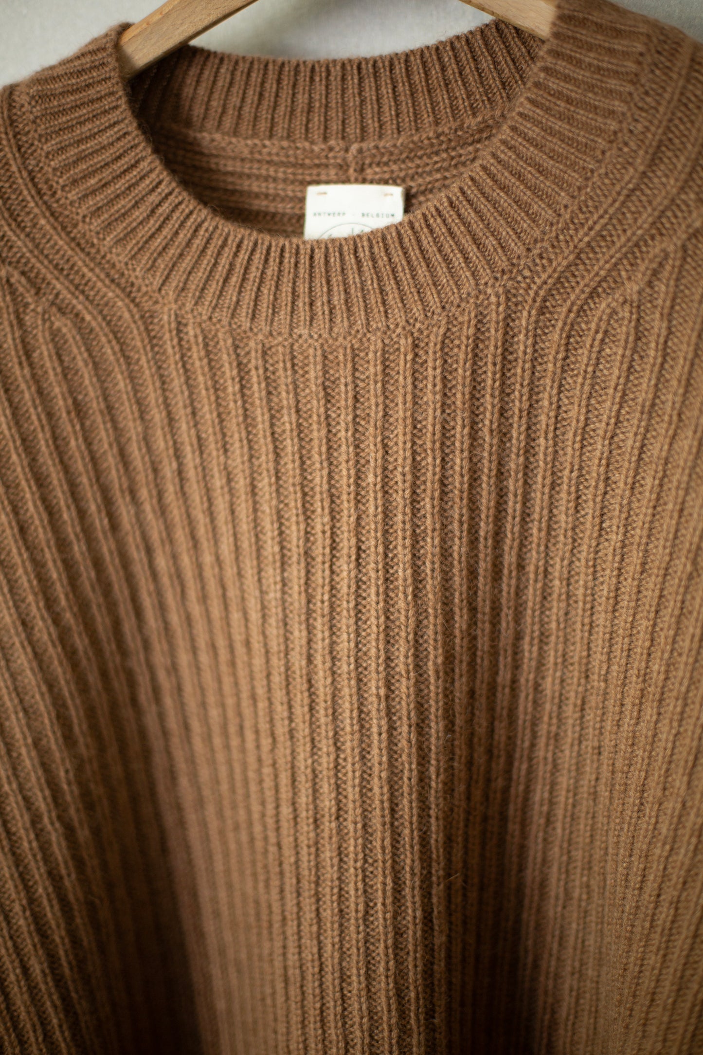 KNIT#42 - CAMEL WOOL NATURAL