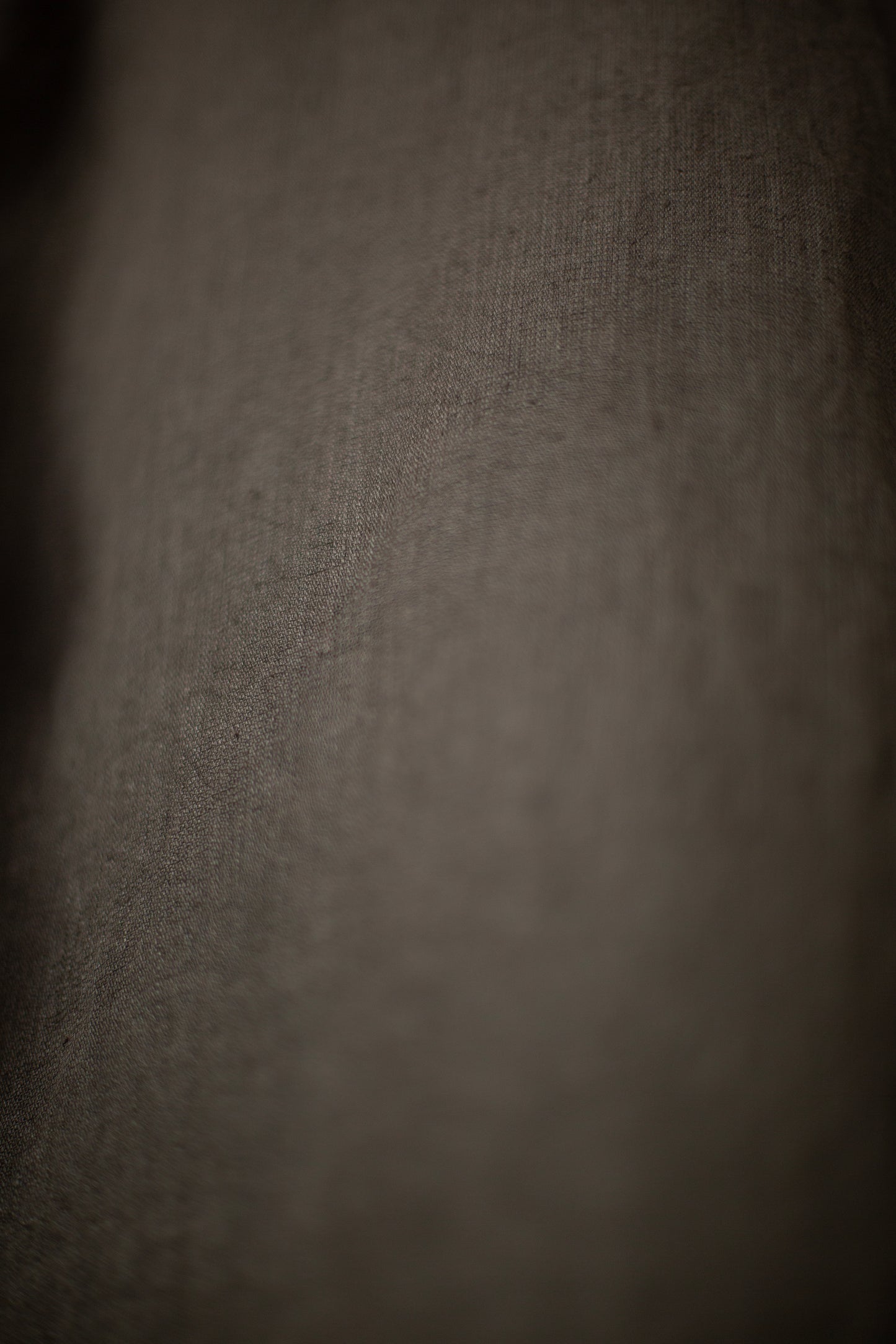 Big Shirt in shale grey dobby weave hemp