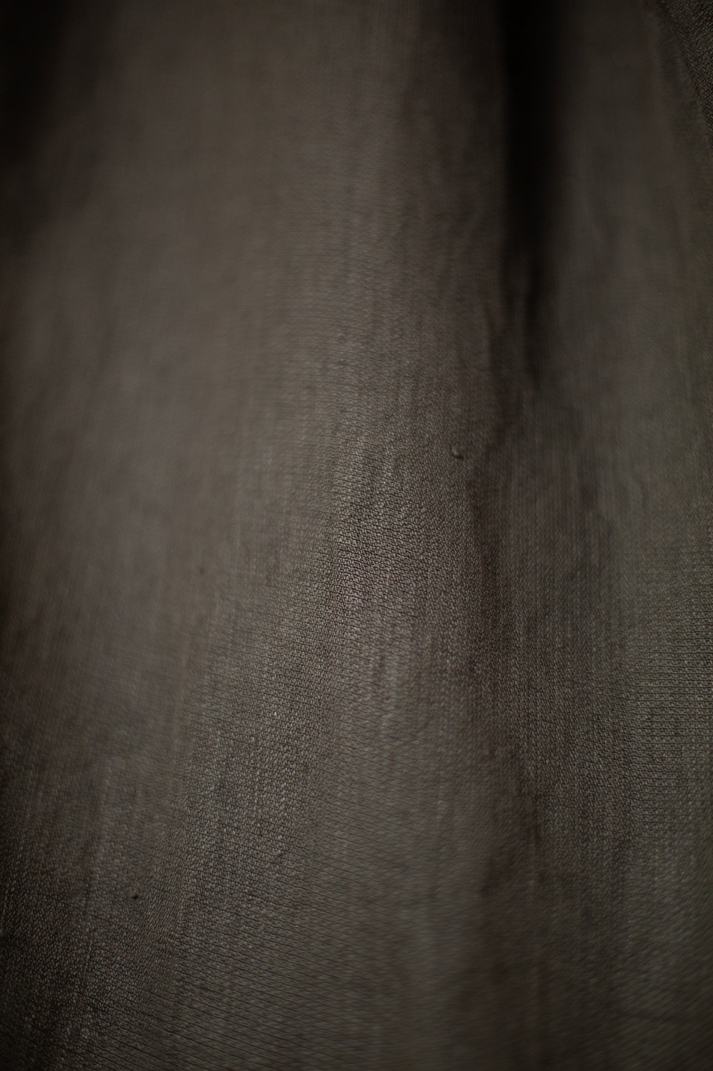 Elastic Pant in shale grey dobby weave hemp
