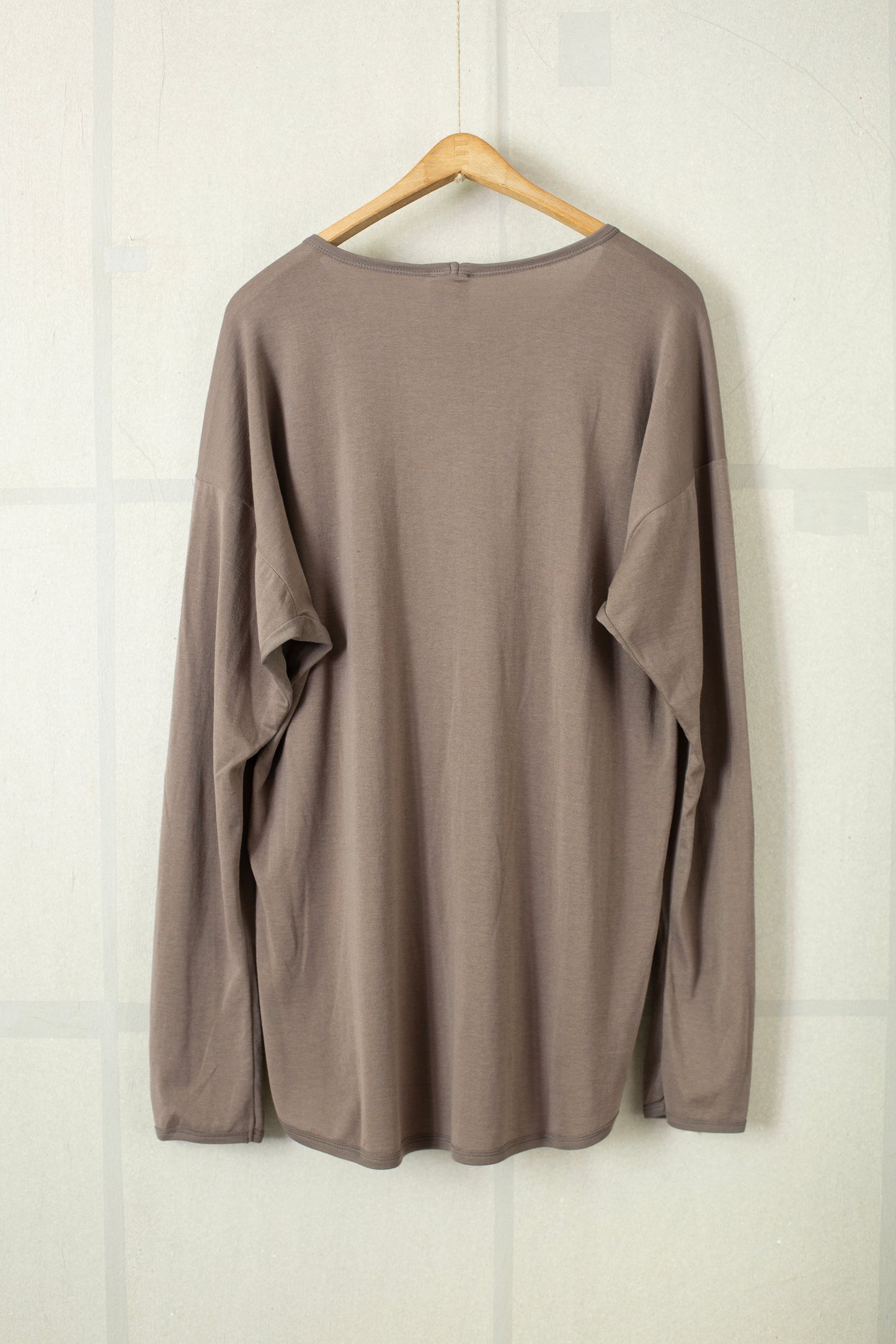 TEE#68 - COTTON SILK JERSEY DOVE