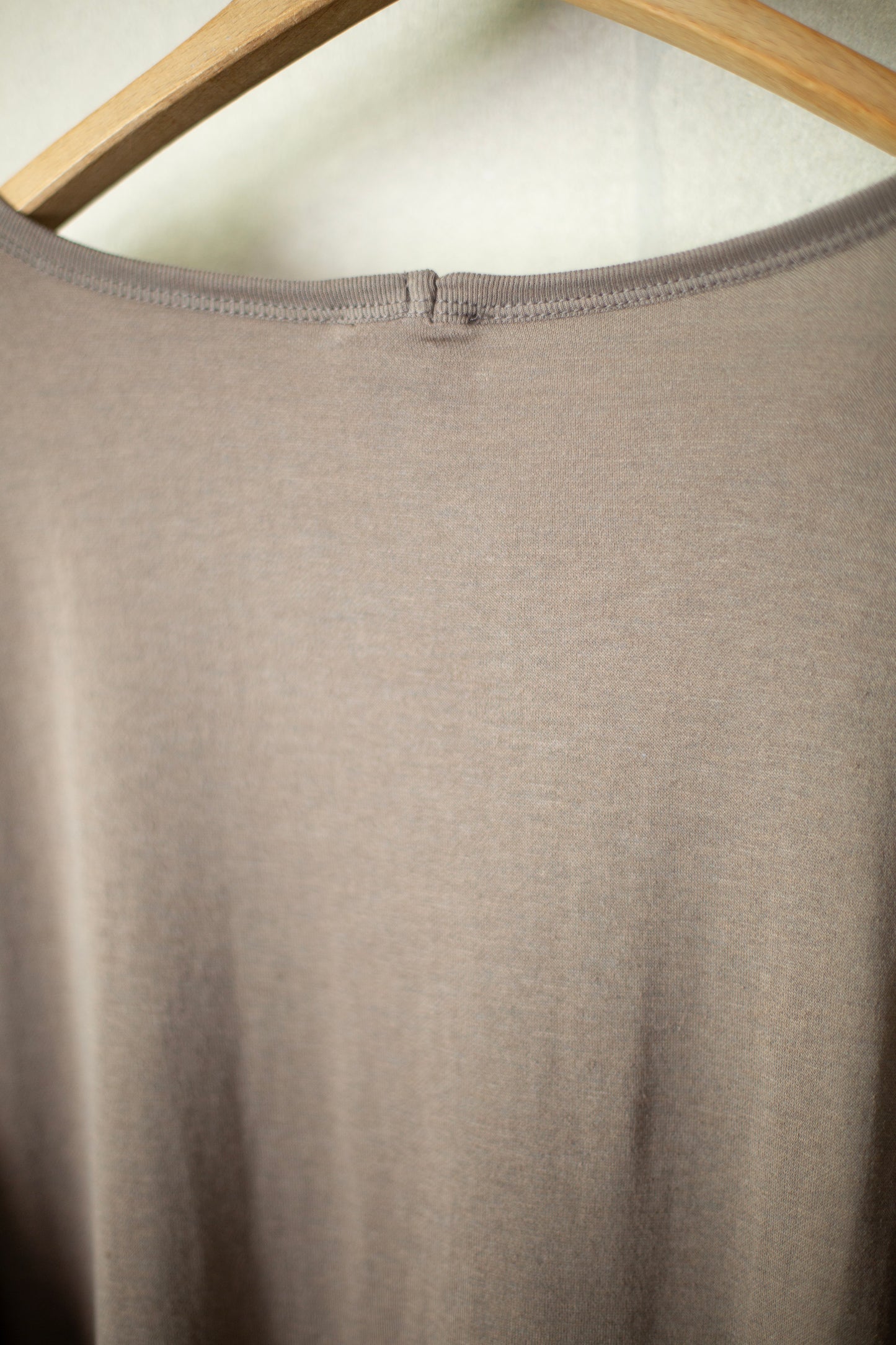 TEE#68 - COTTON SILK JERSEY DOVE