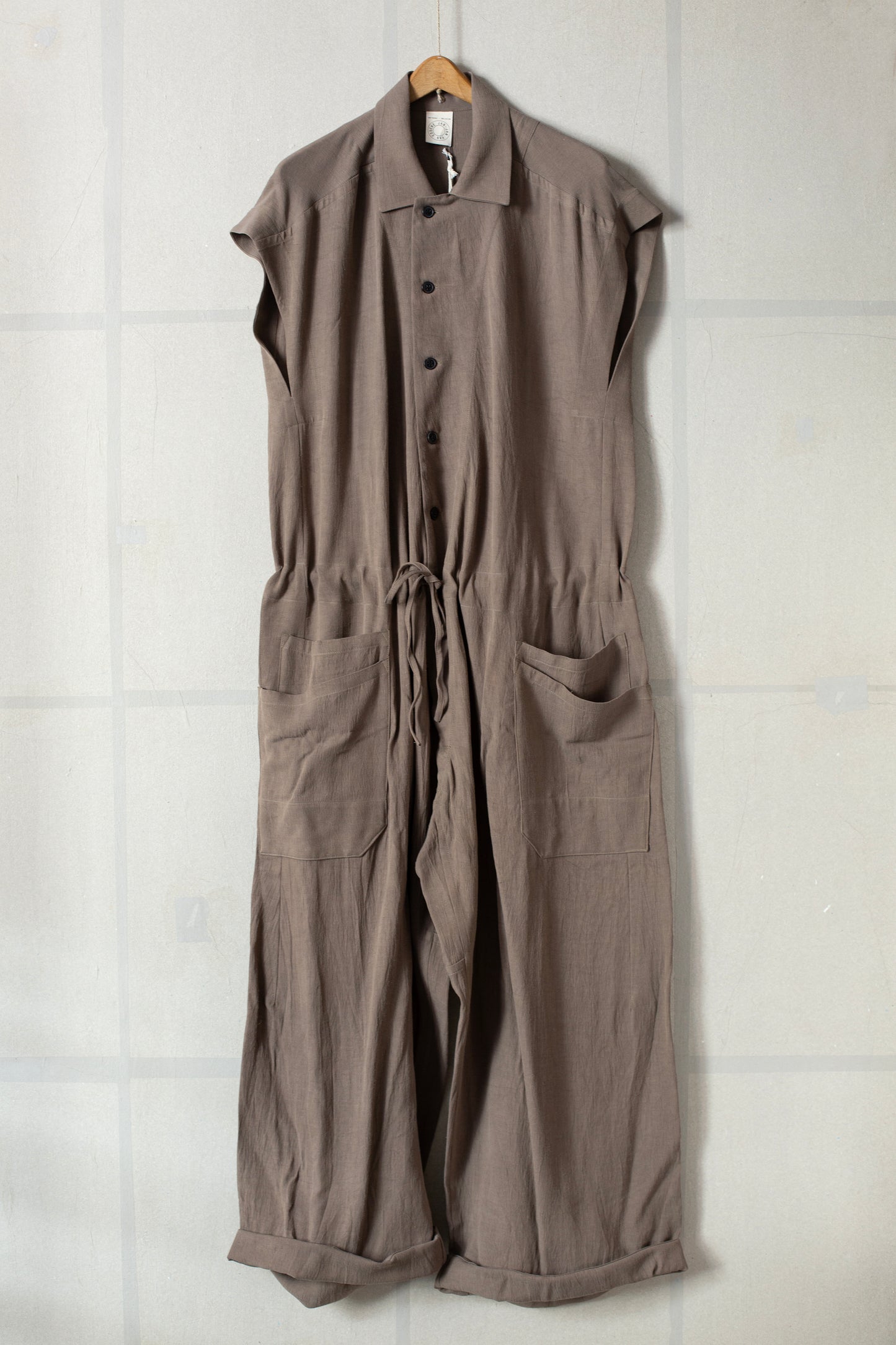 JUMPSUIT#12 - WRINKLED CLOTH EARTH