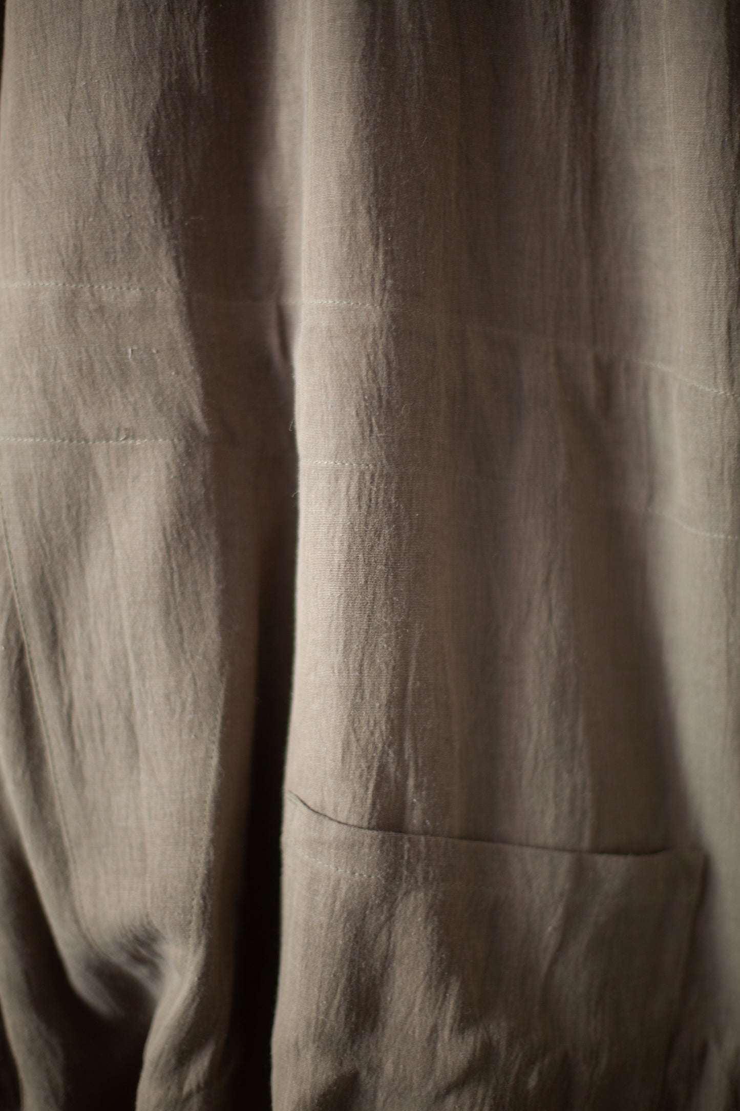 JUMPSUIT#12 - WRINKLED CLOTH EARTH
