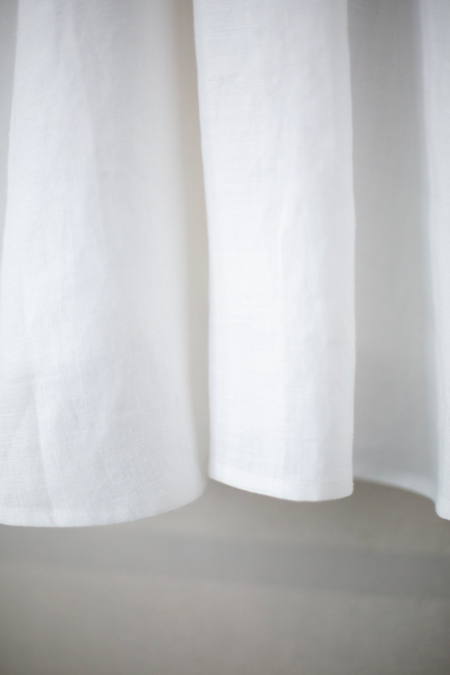 SHIRT#99 - HEMP SHIRTING WHITE