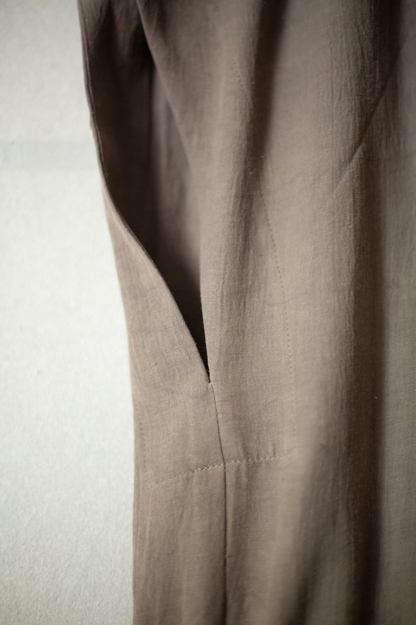 JUMPSUIT#12 - WRINKLED CLOTH EARTH