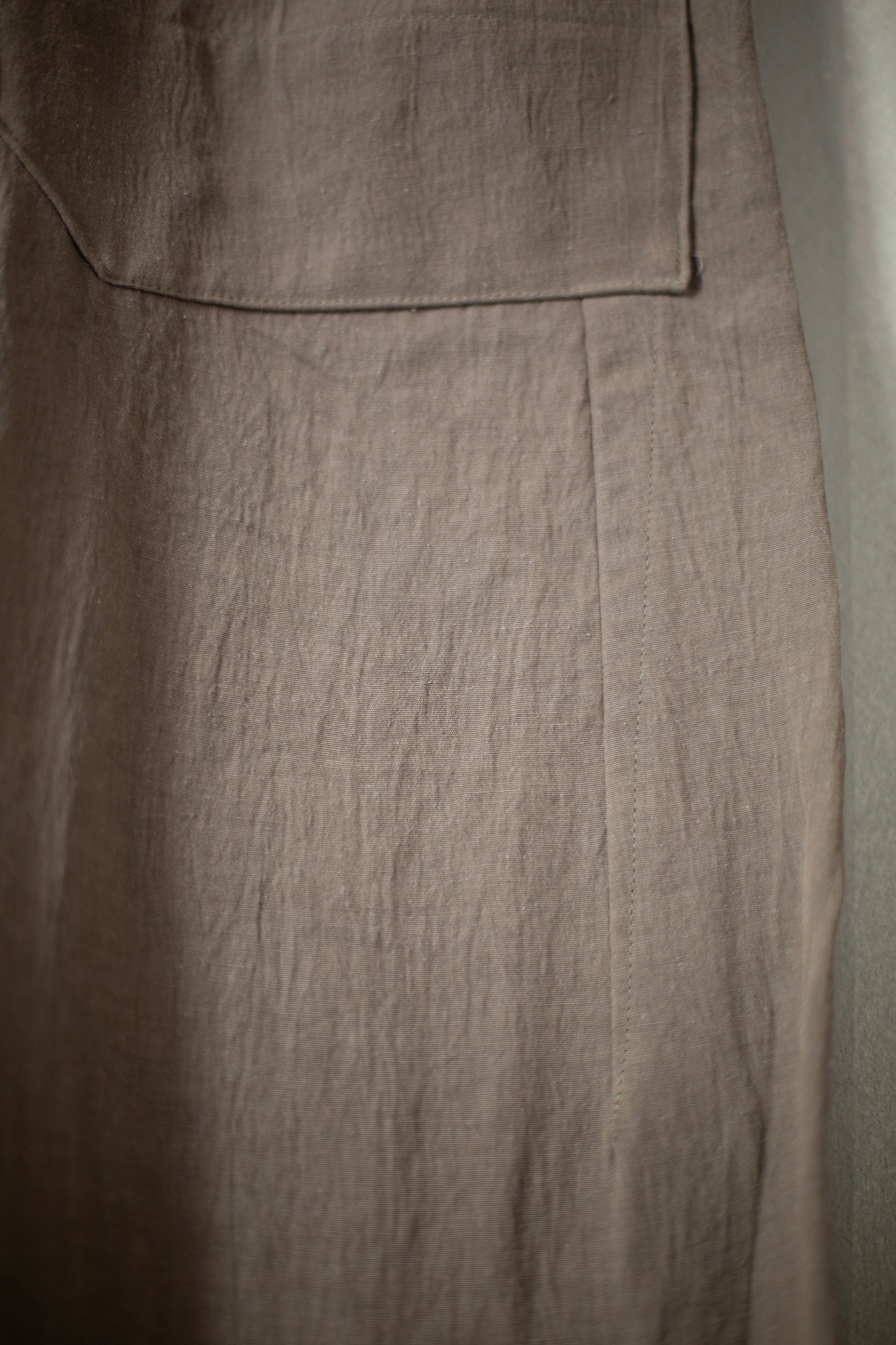 JUMPSUIT#12 - WRINKLED CLOTH EARTH