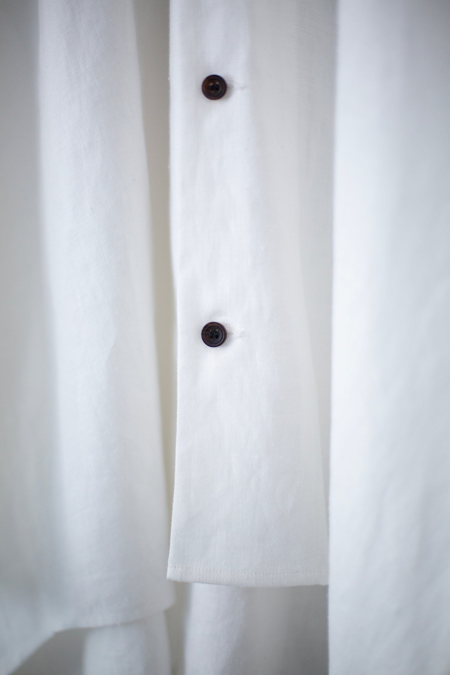 SHIRT#99 - HEMP SHIRTING WHITE