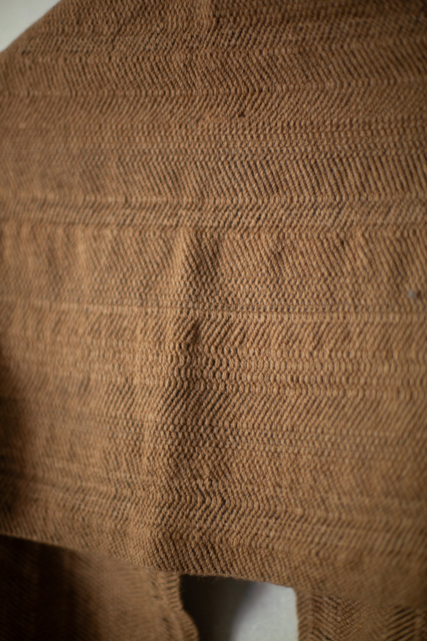 SCARF#35 - HANDWOVEN CAMEL