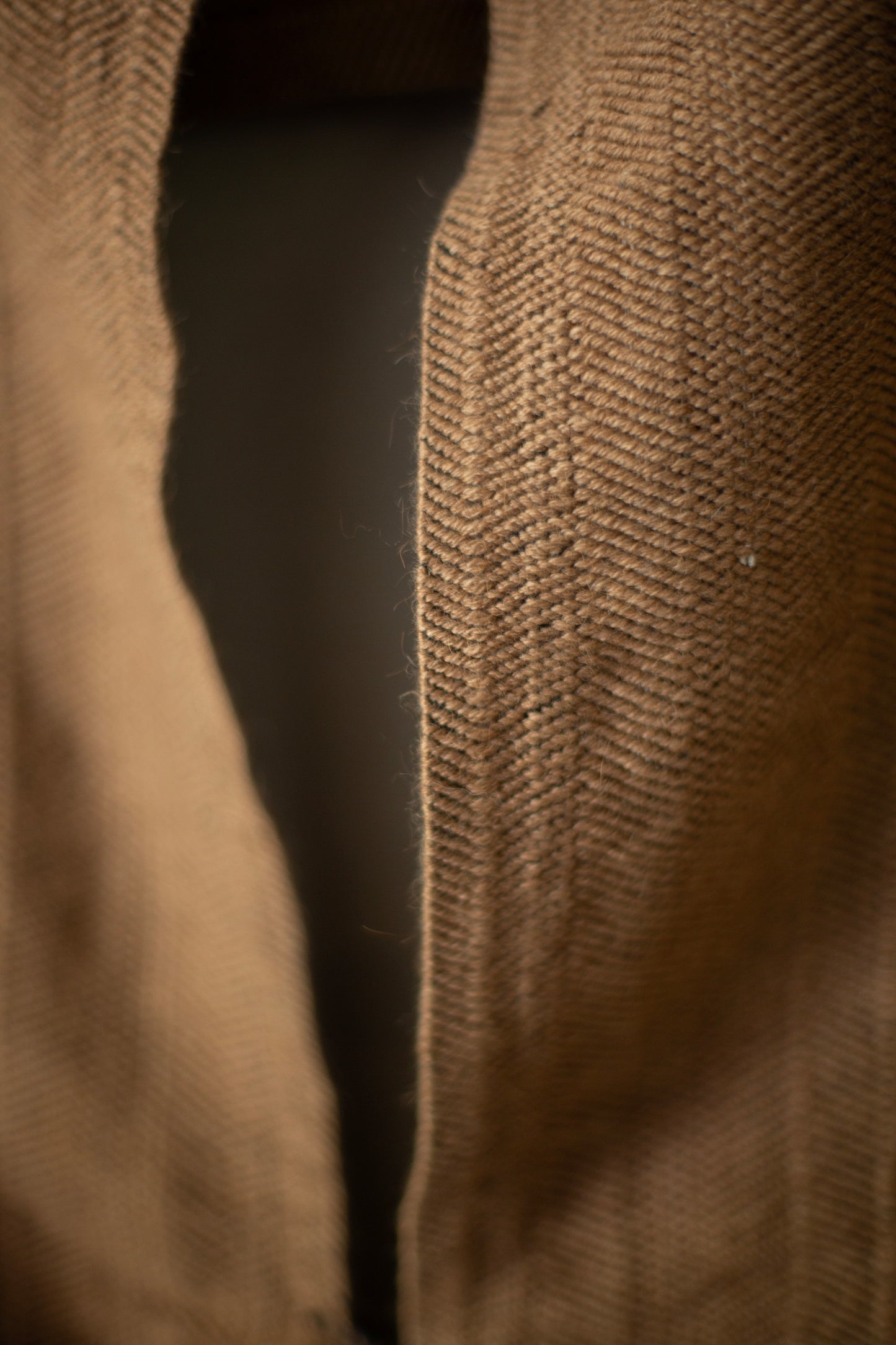 SCARF#35 - HANDWOVEN CAMEL