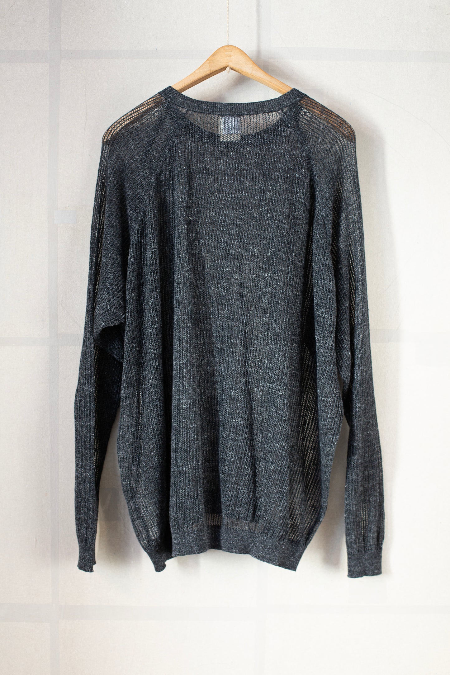 KNIT#63 LINEN COTTON YARN ANTHRACITE