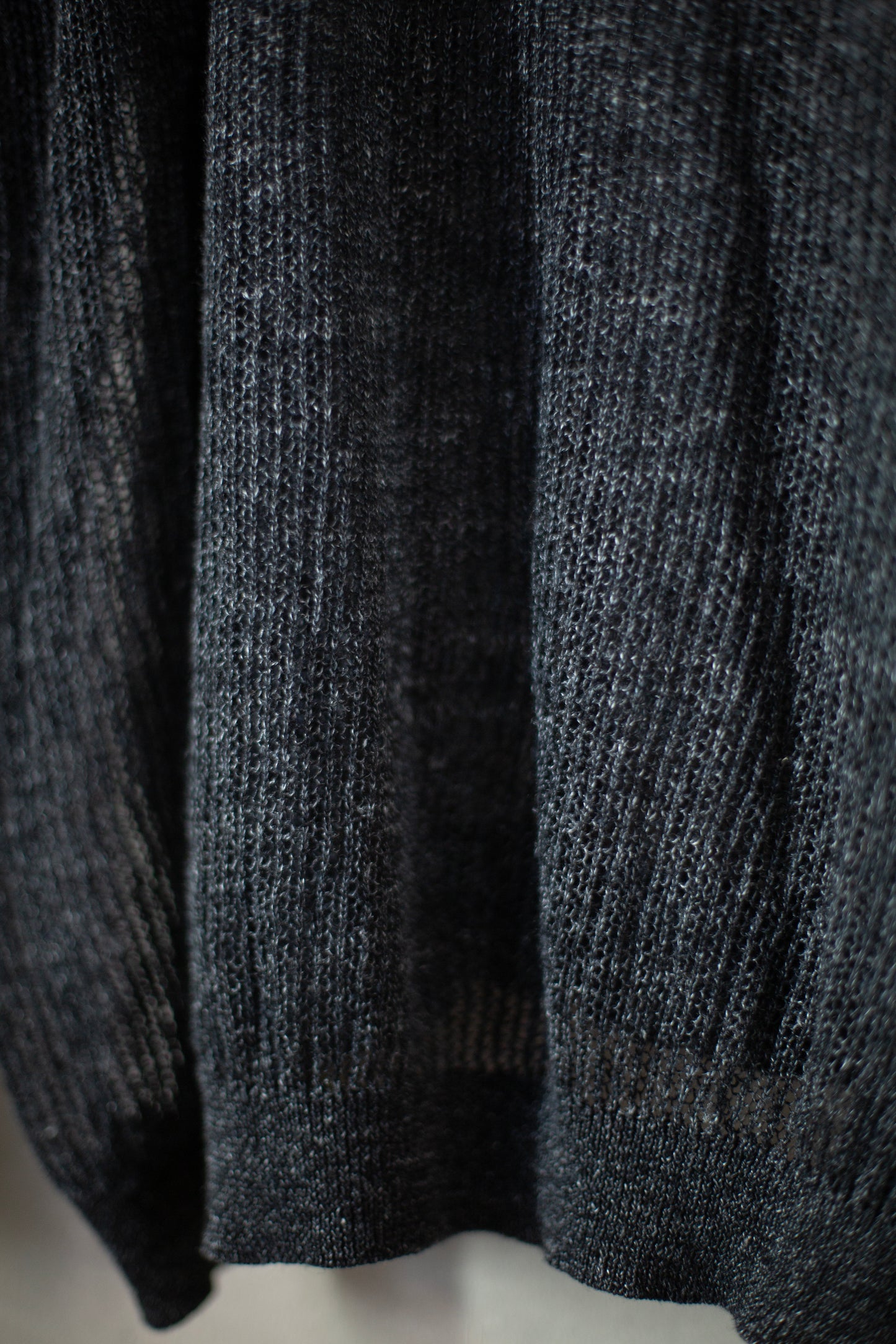 KNIT#63 LINEN COTTON YARN ANTHRACITE