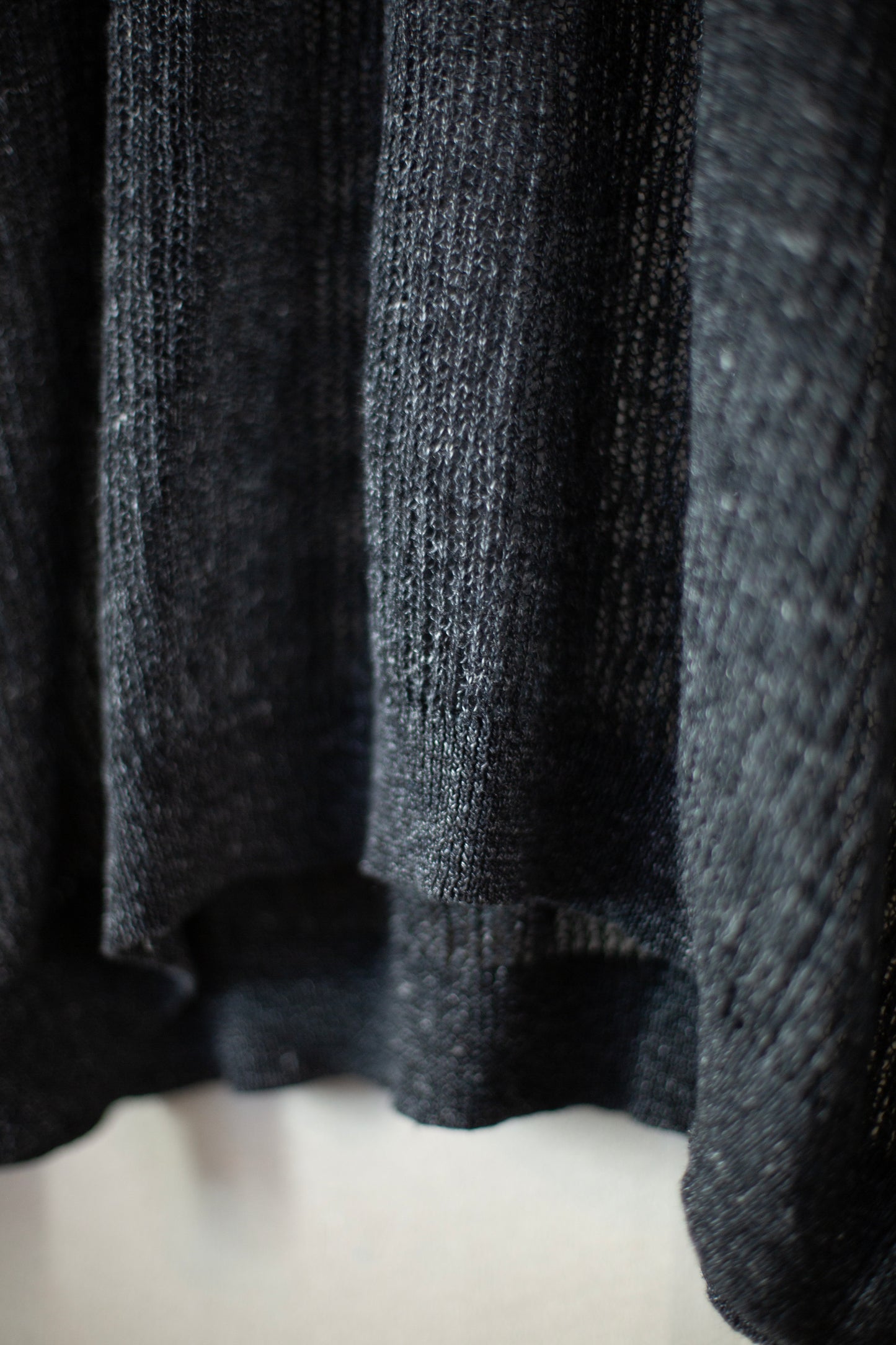 KNIT#63 LINEN COTTON YARN ANTHRACITE