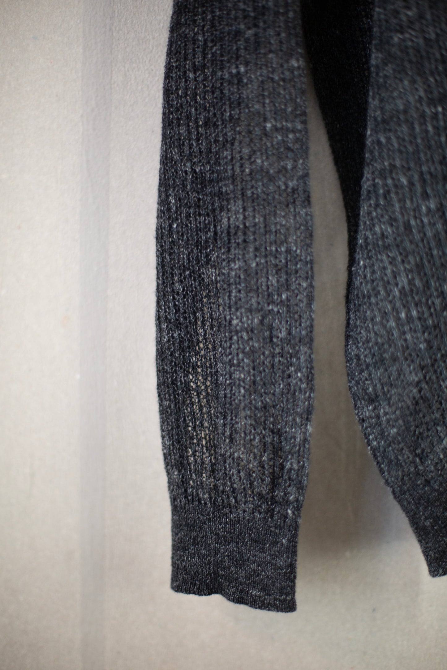 KNIT#63 LINEN COTTON YARN ANTHRACITE