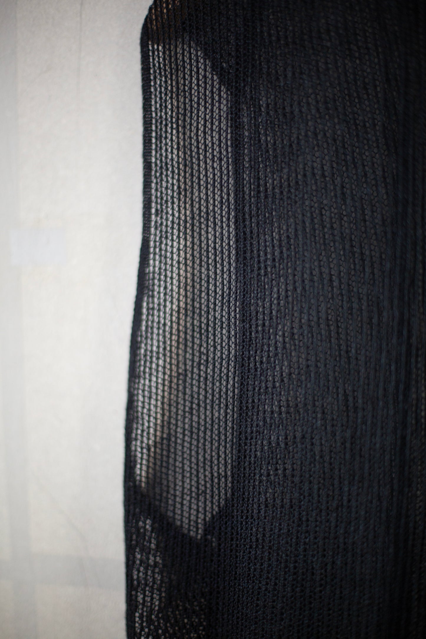 KNIT#62 LINEN COTTON YARN BLACK