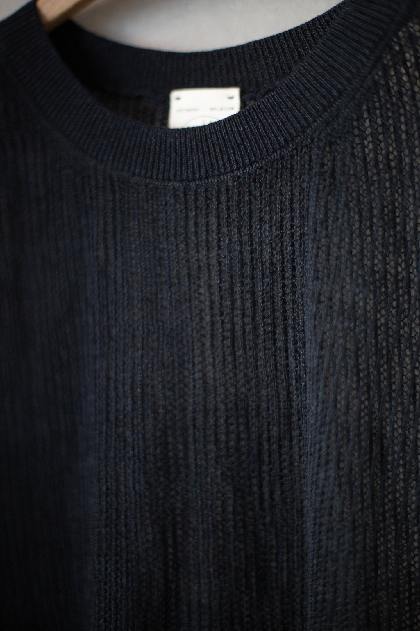 KNIT#62 LINEN COTTON YARN BLACK