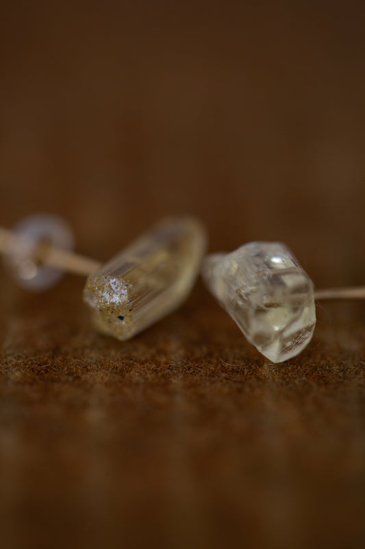 Topaz earrings