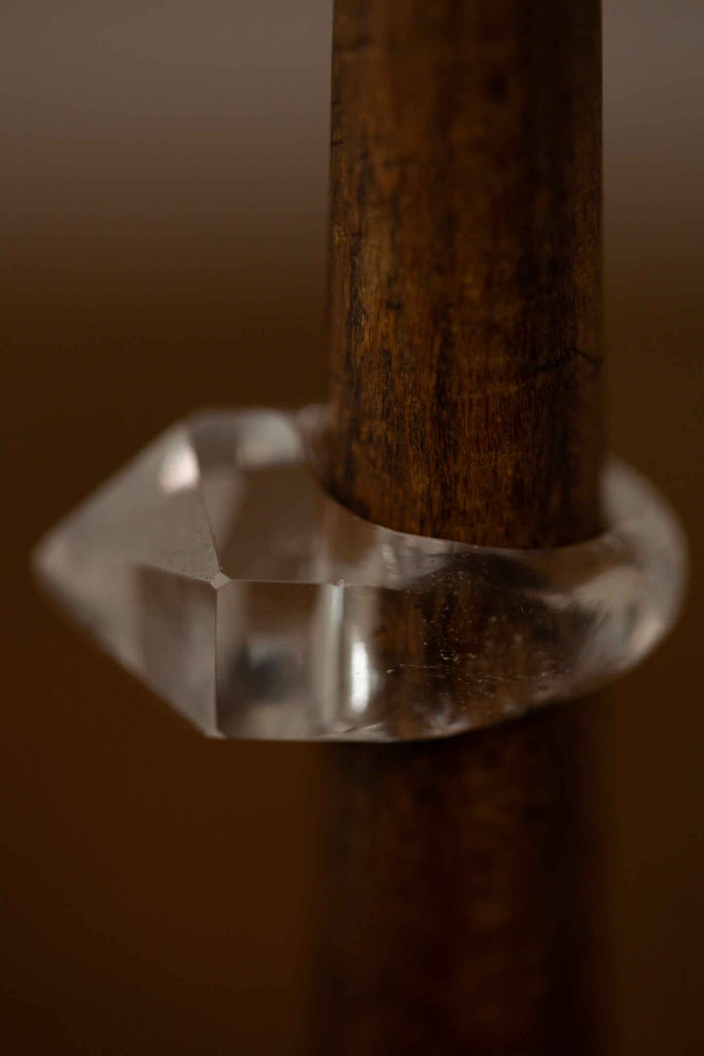 crystal point ring #14