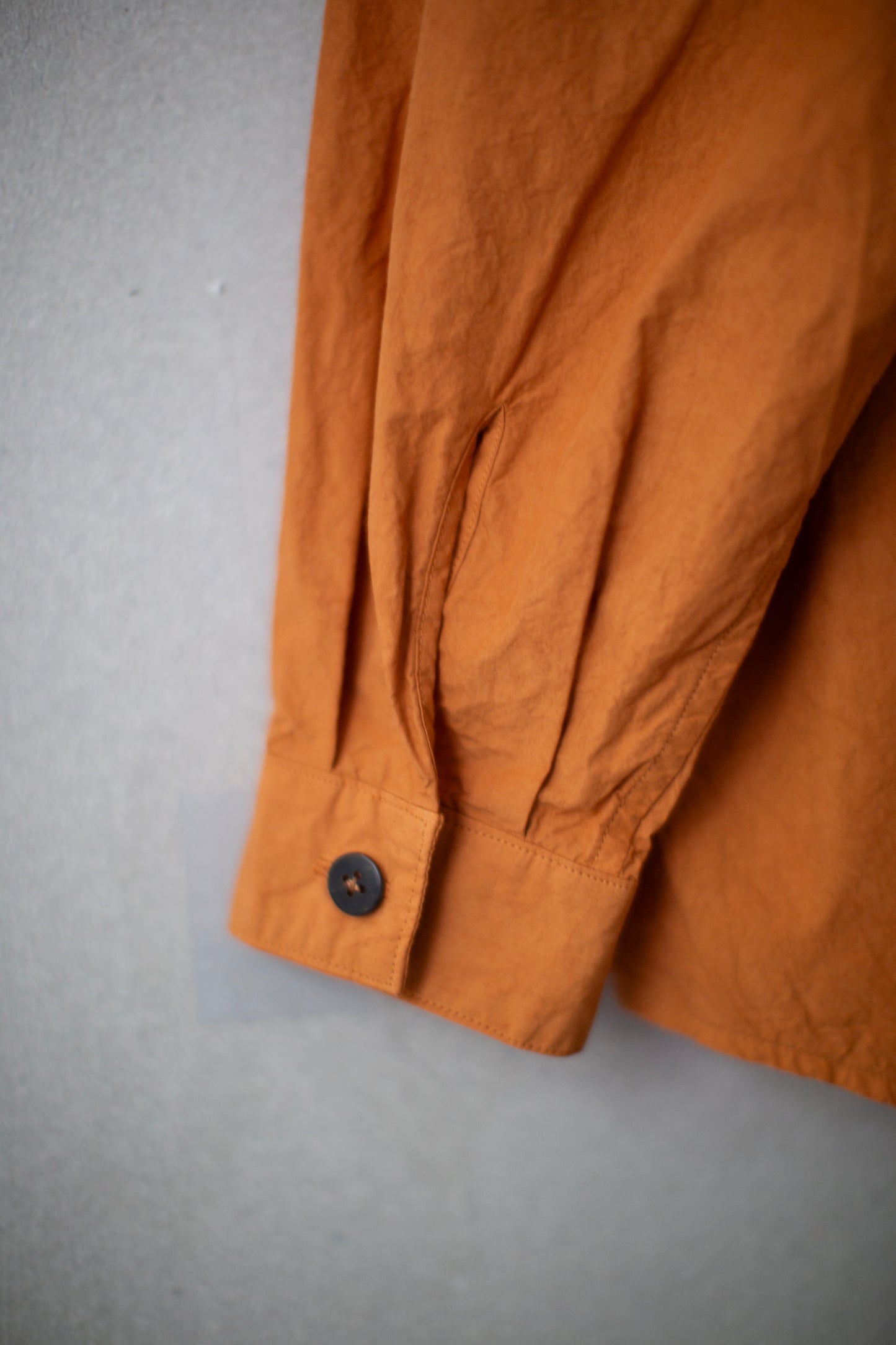 Rust yellow panel shirt