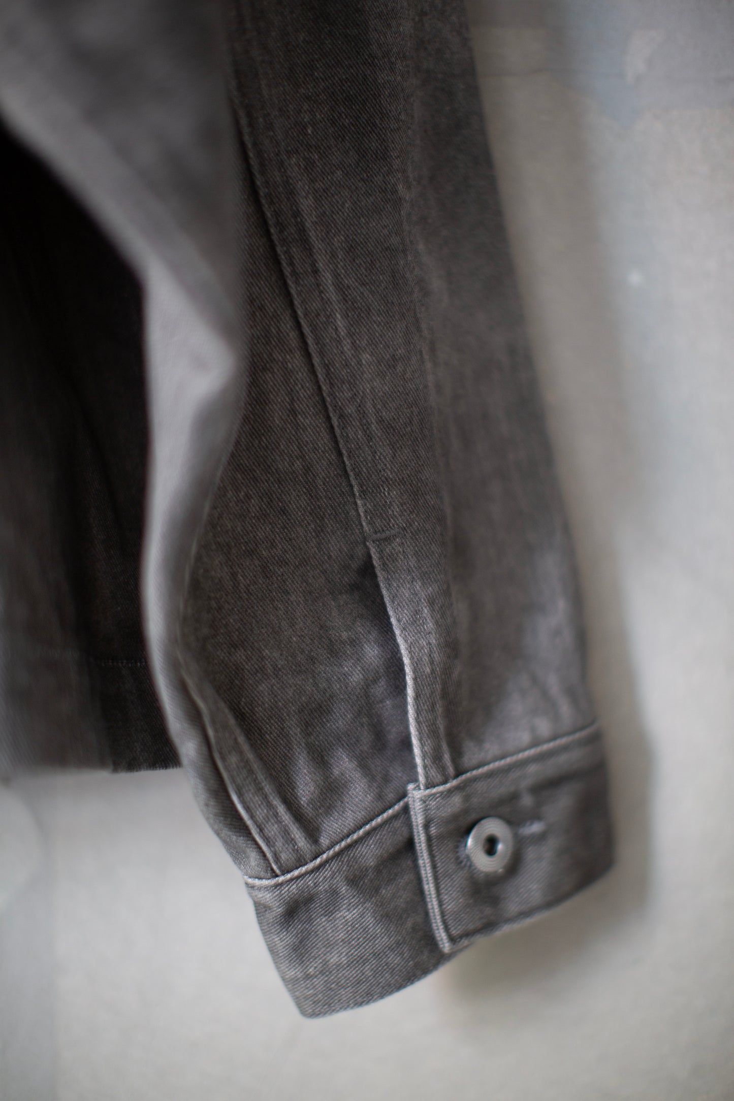 Hand drawn sumi coverall jacket