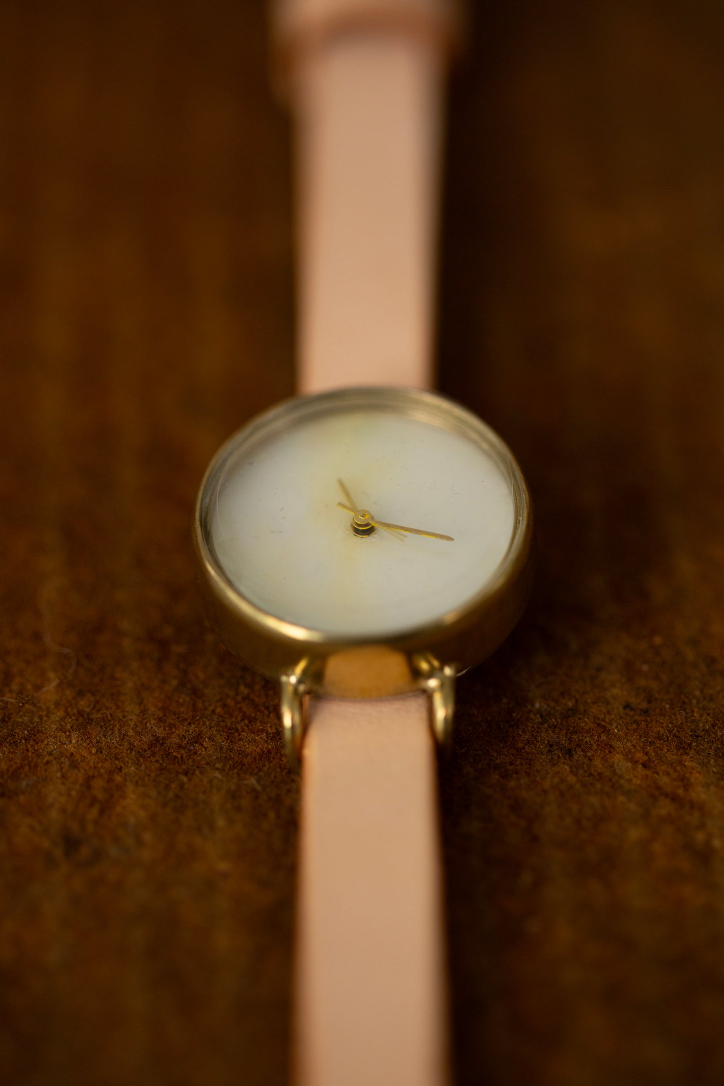 natural 'now and then' shell watch