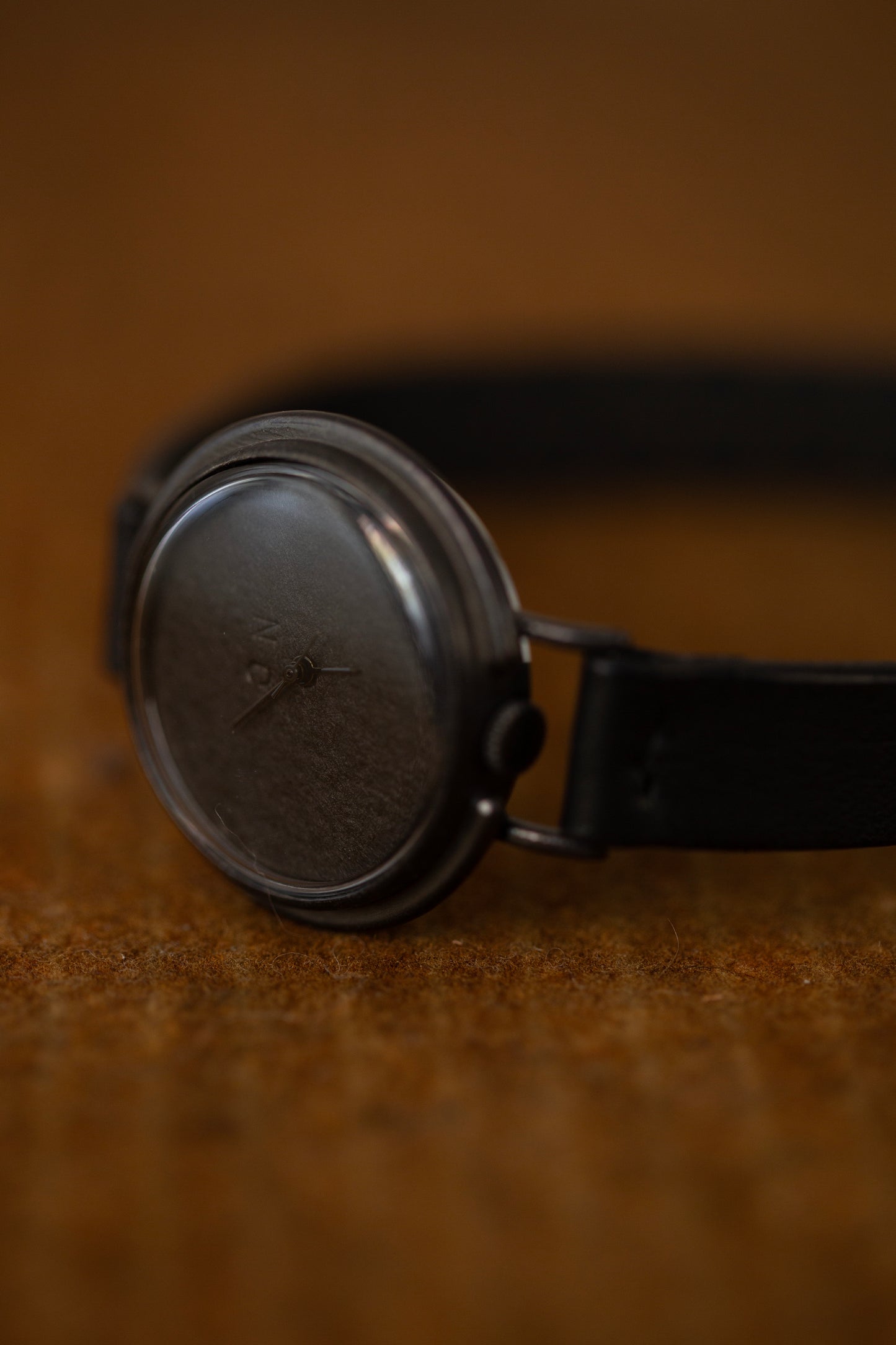 big black 'universe' watch