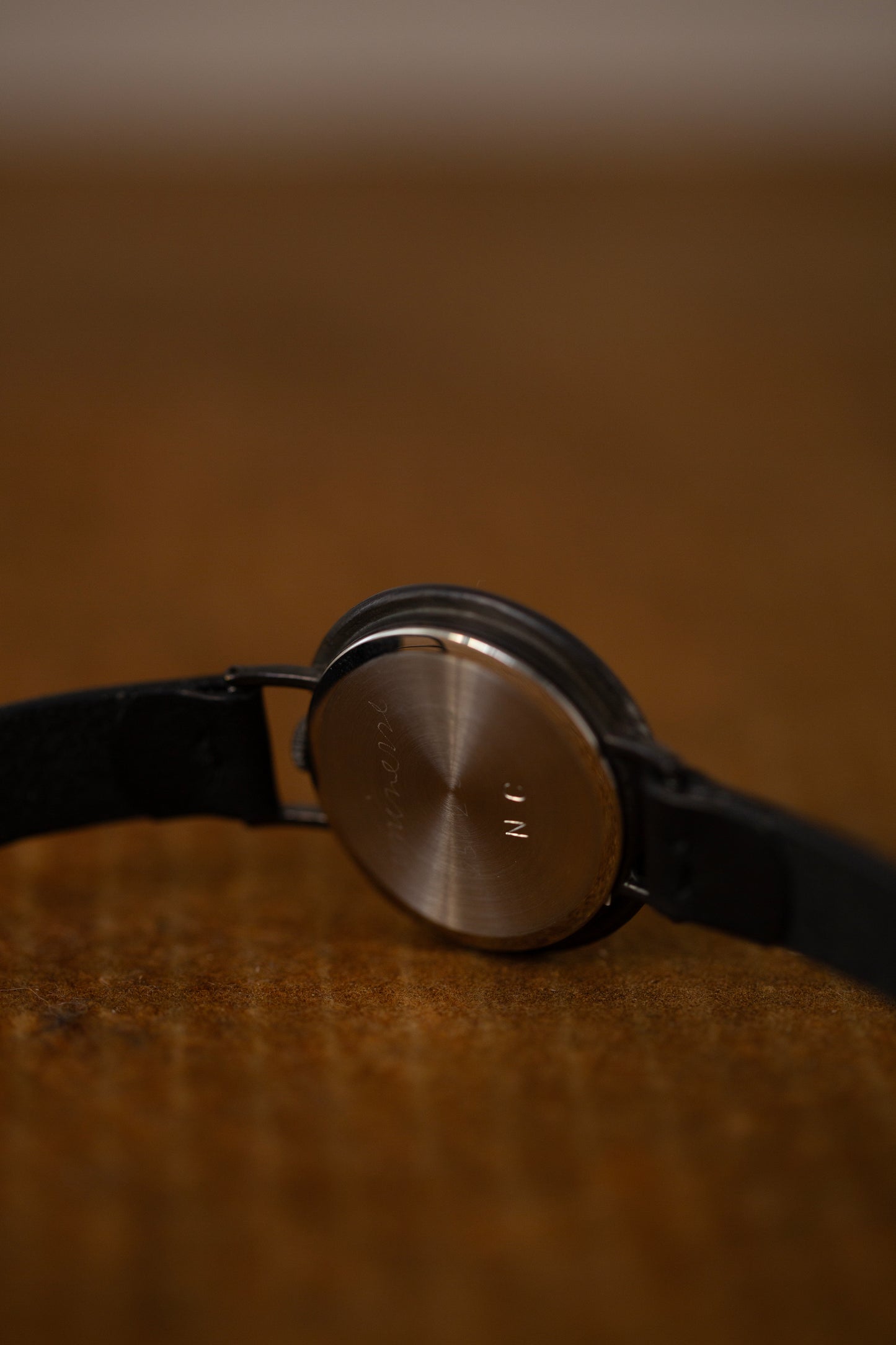 big black 'universe' watch