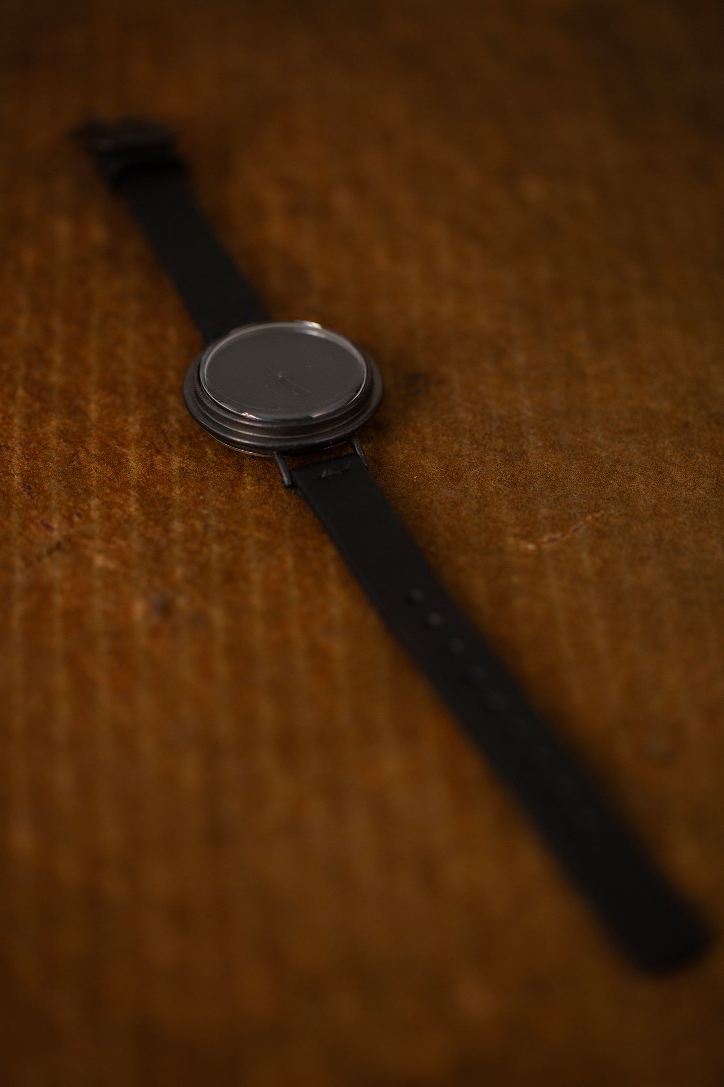 big black 'universe' watch