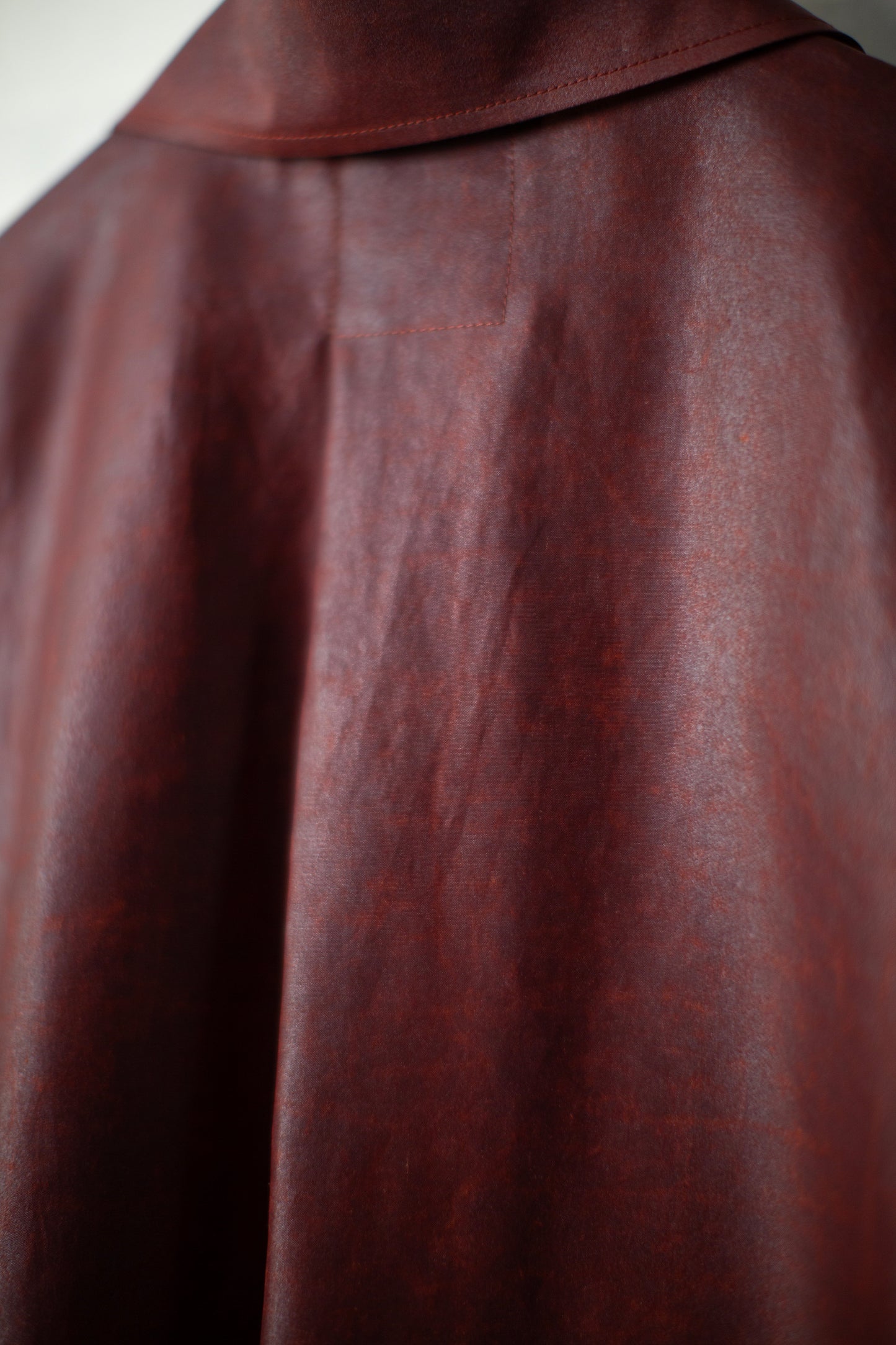 SHIRT#106 - SHULIANG SILK OXBLOOD