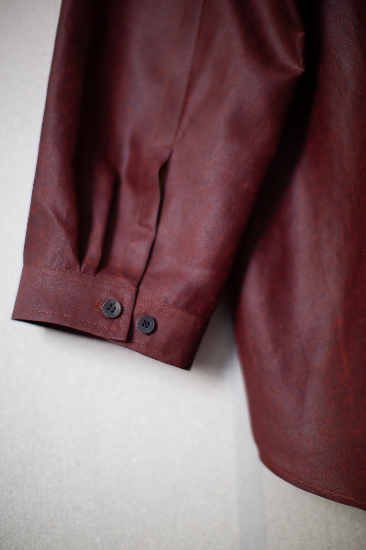 SHIRT#106 - SHULIANG SILK OXBLOOD