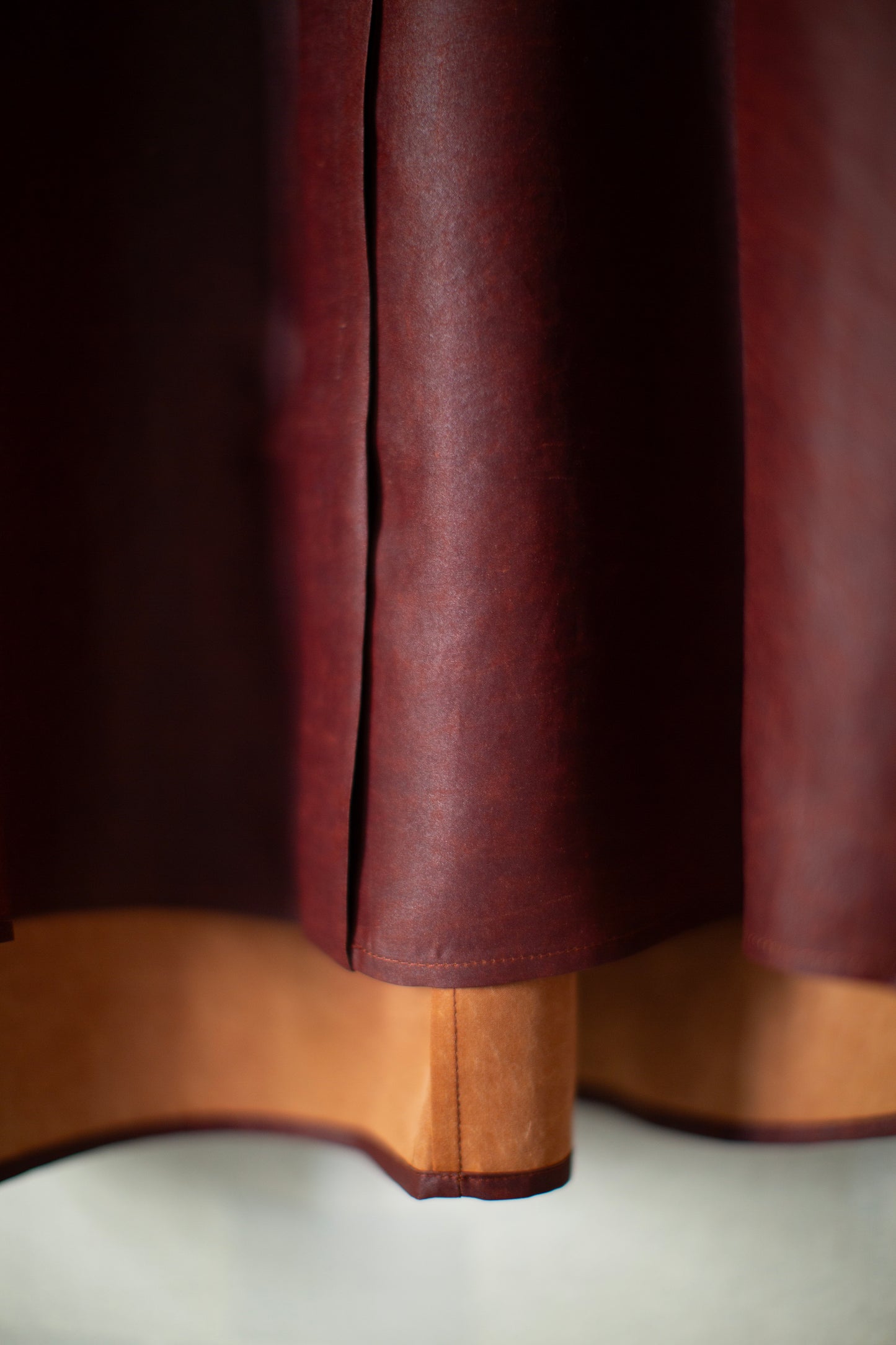 SHIRT#106 - SHULIANG SILK OXBLOOD
