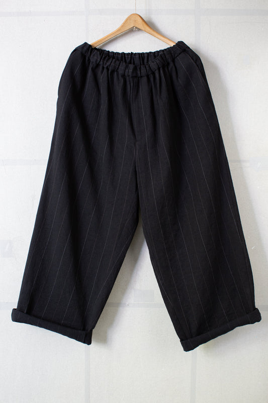 Stripe Baggy Easy Pants