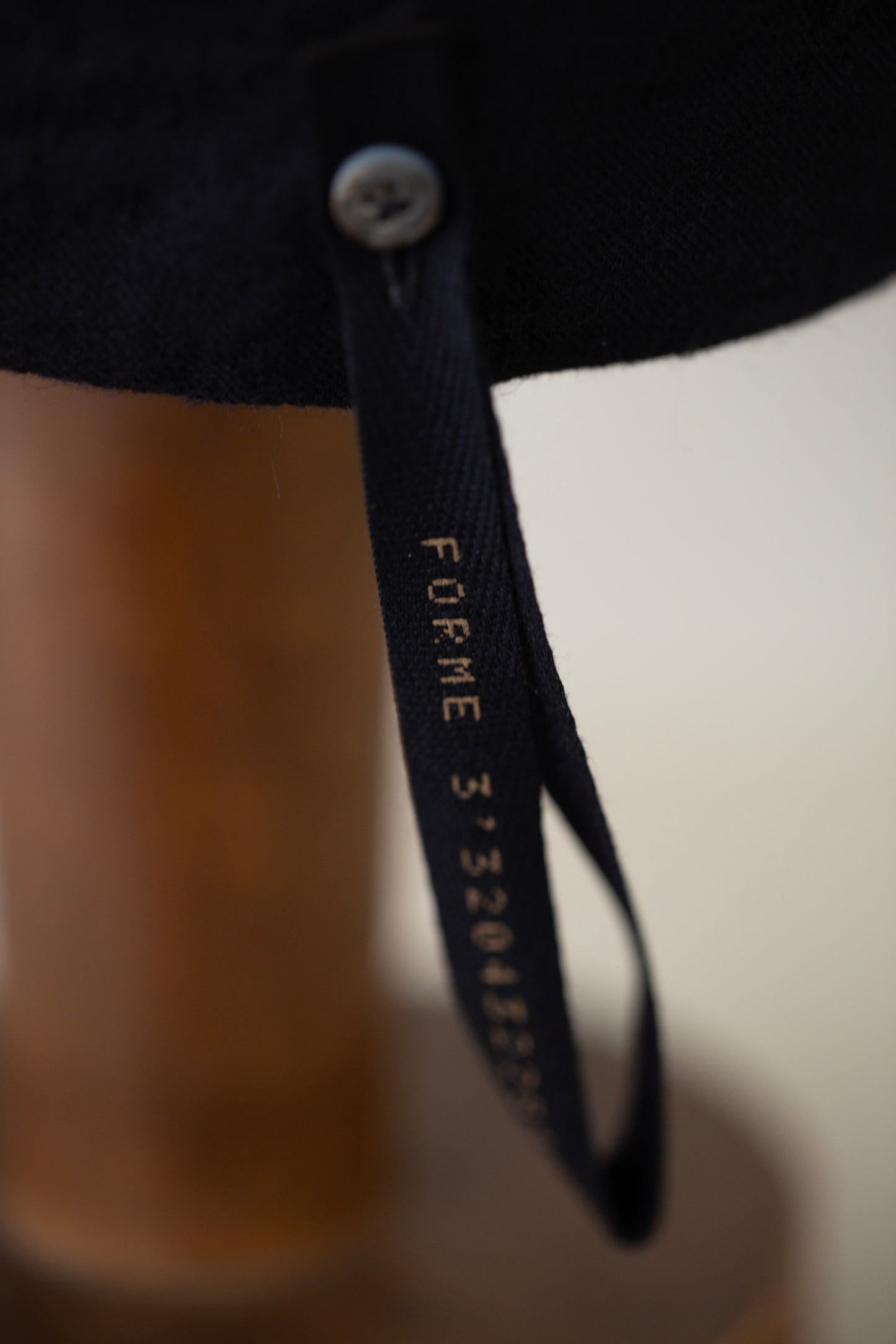 Black Field Cap
