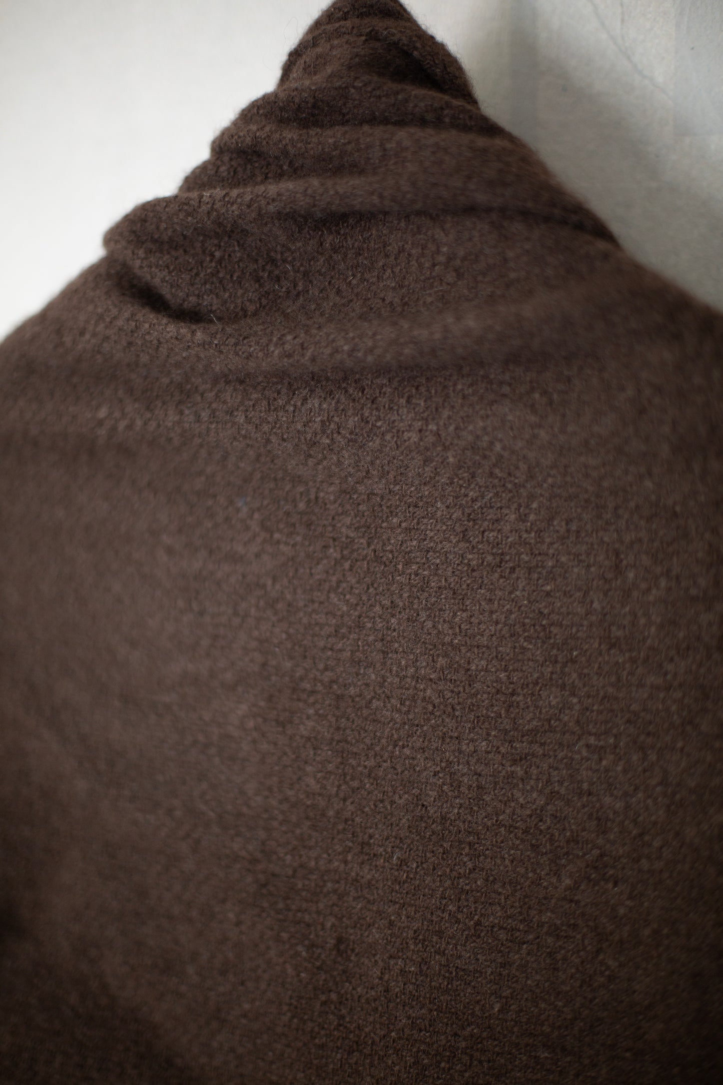 Natural Yak Brown Nomad Net scarf