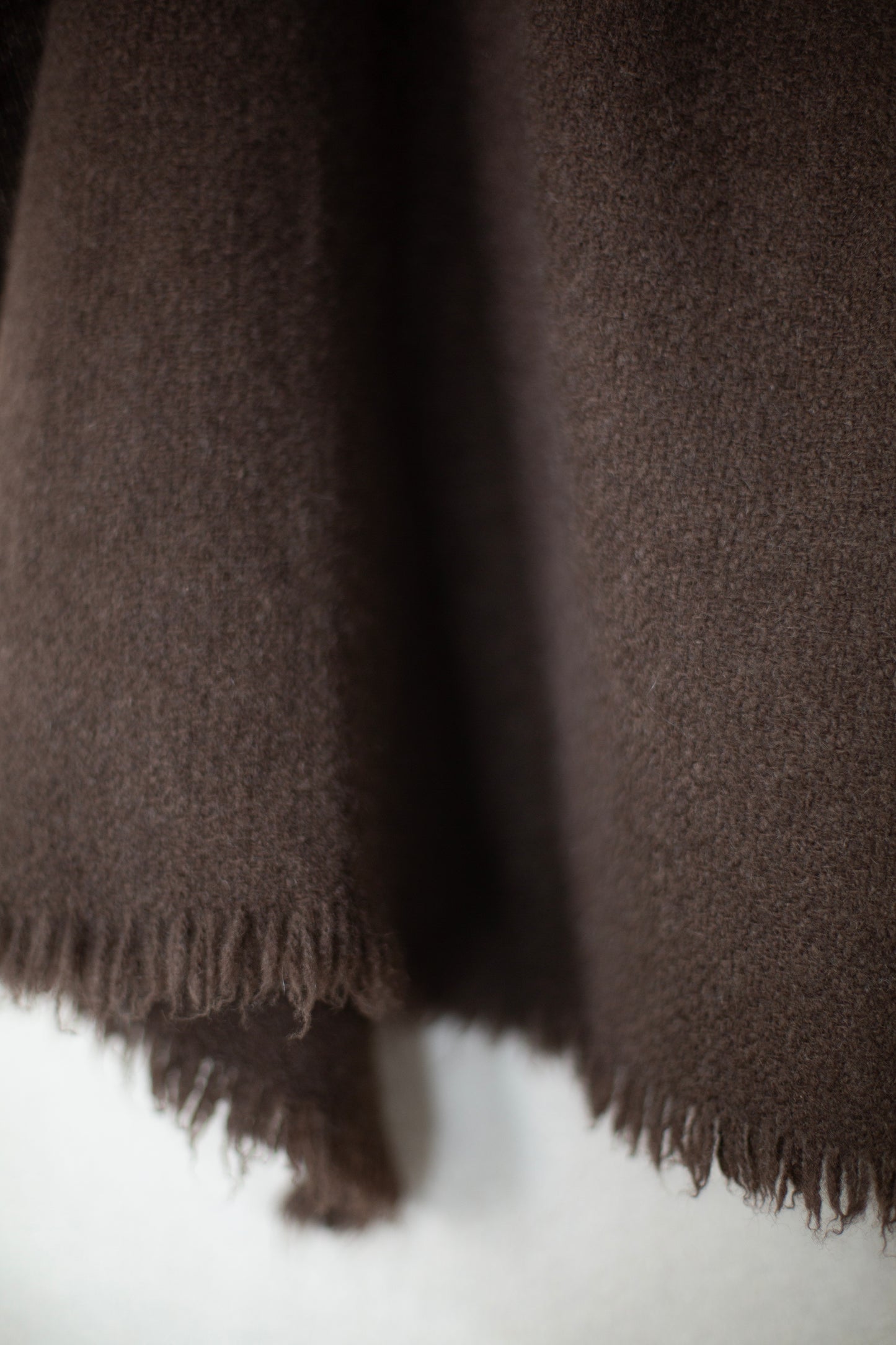Natural Yak Brown Nomad Net scarf