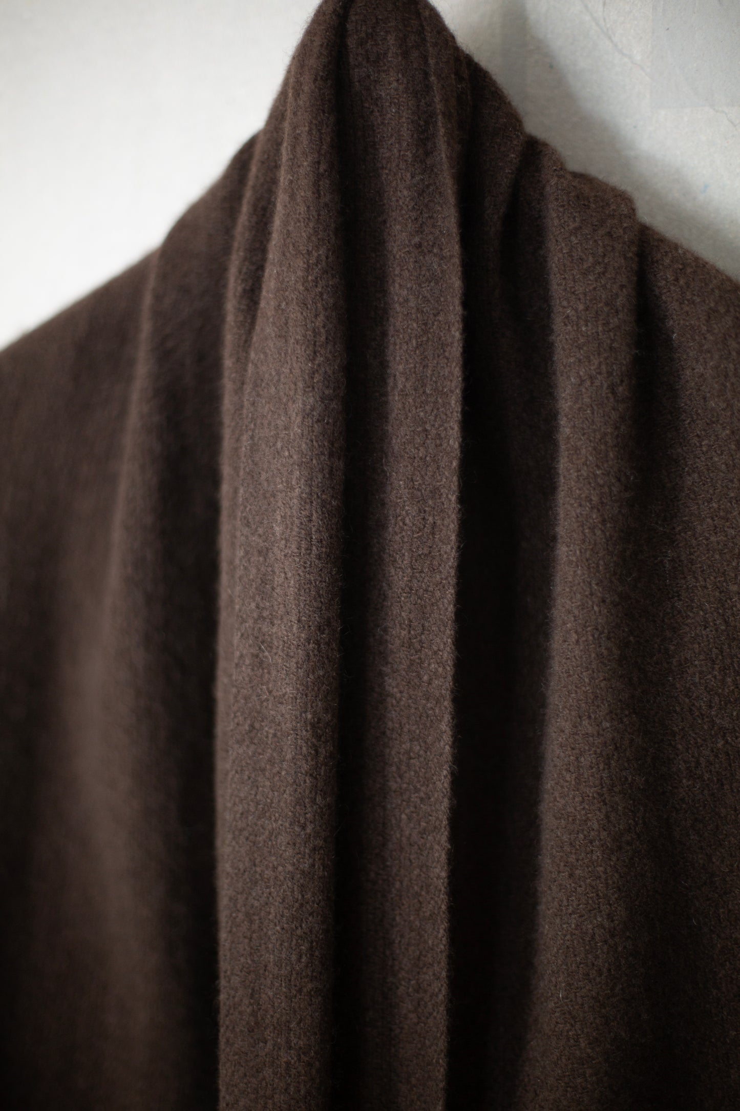 Natural Yak Brown Nomad Net scarf