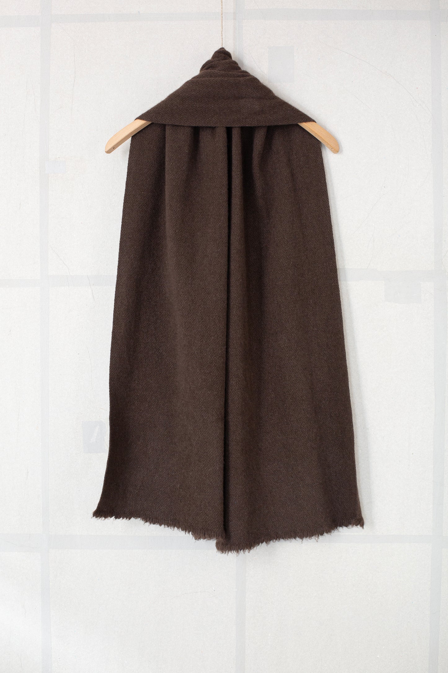 Nomad Brown Classic skinny scarf