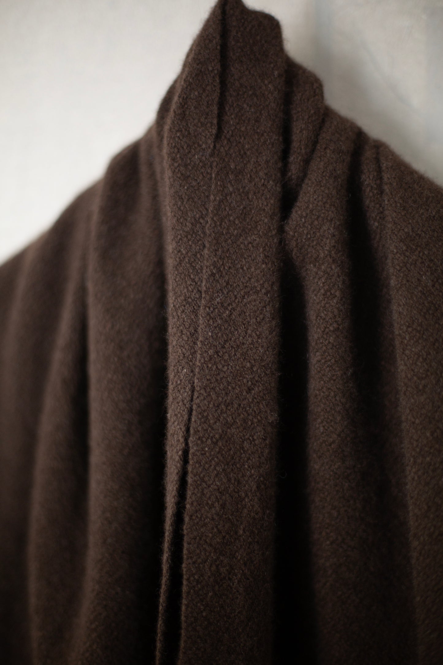 Nomad Brown Classic skinny scarf