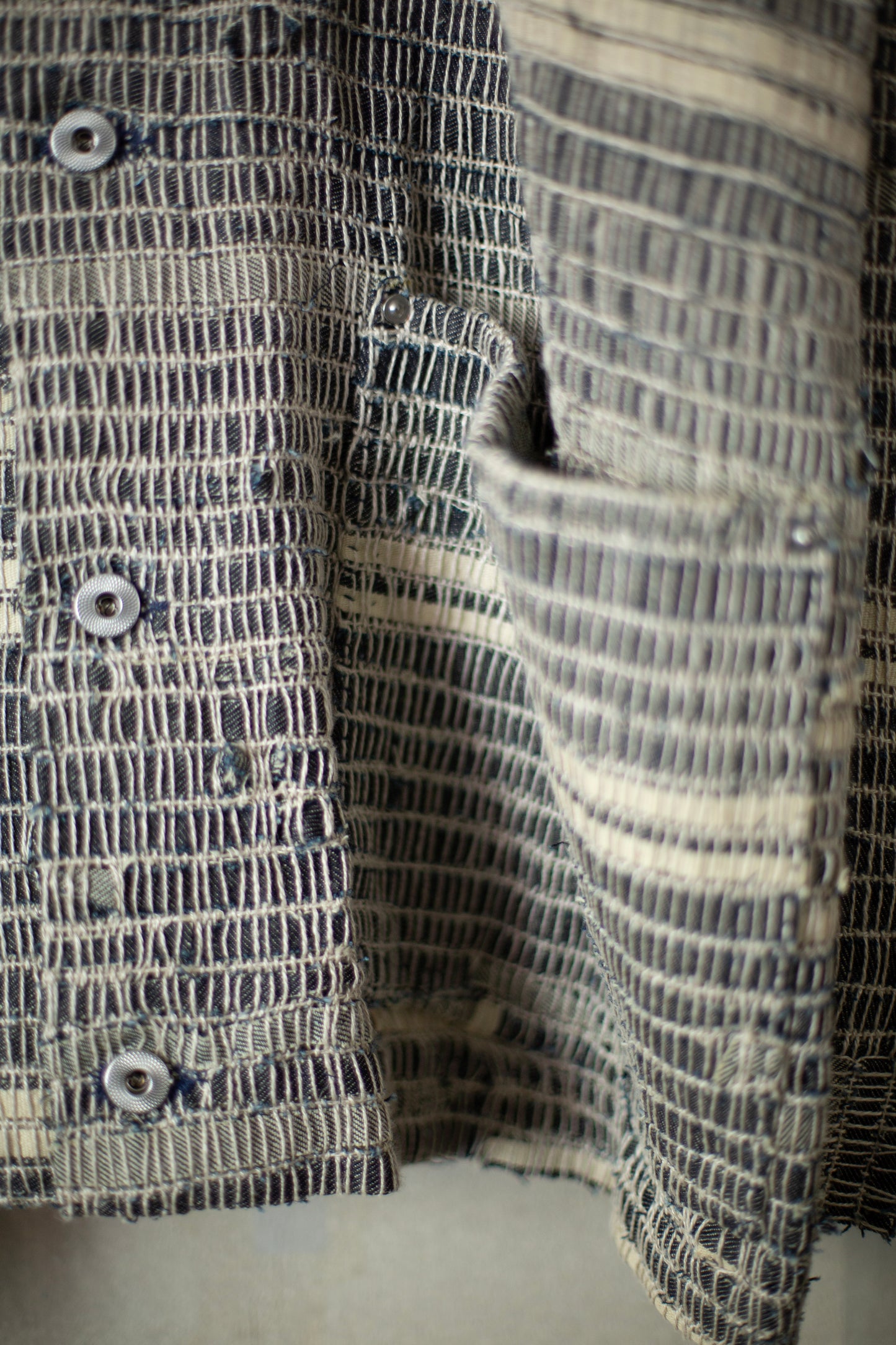 Sakiori coverall jacket