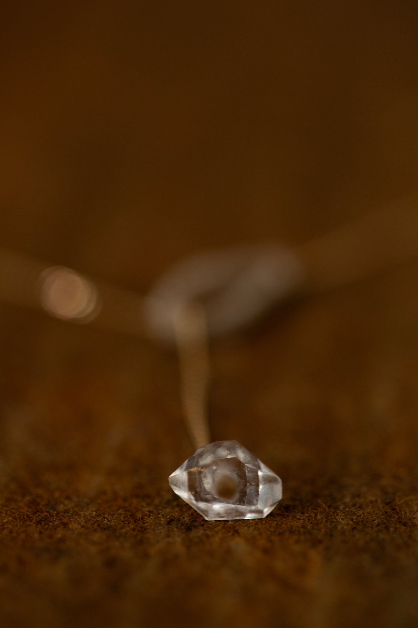 Crystal pendant necklace