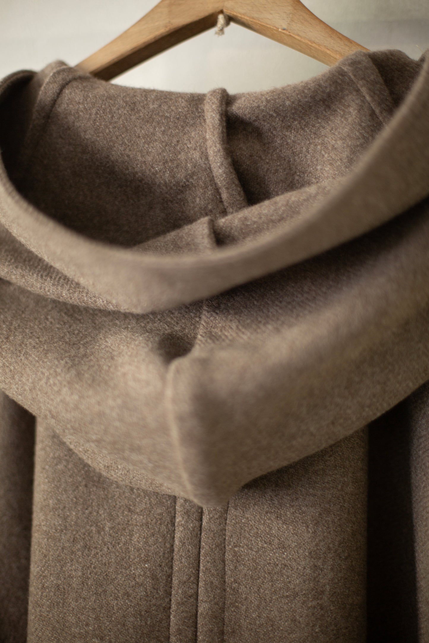 JACKET#54 - NATURAL BROWN YAK WOOL
