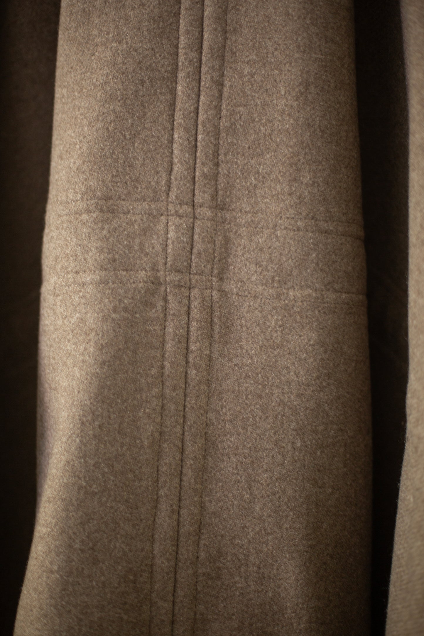 JACKET#54 - NATURAL BROWN YAK WOOL