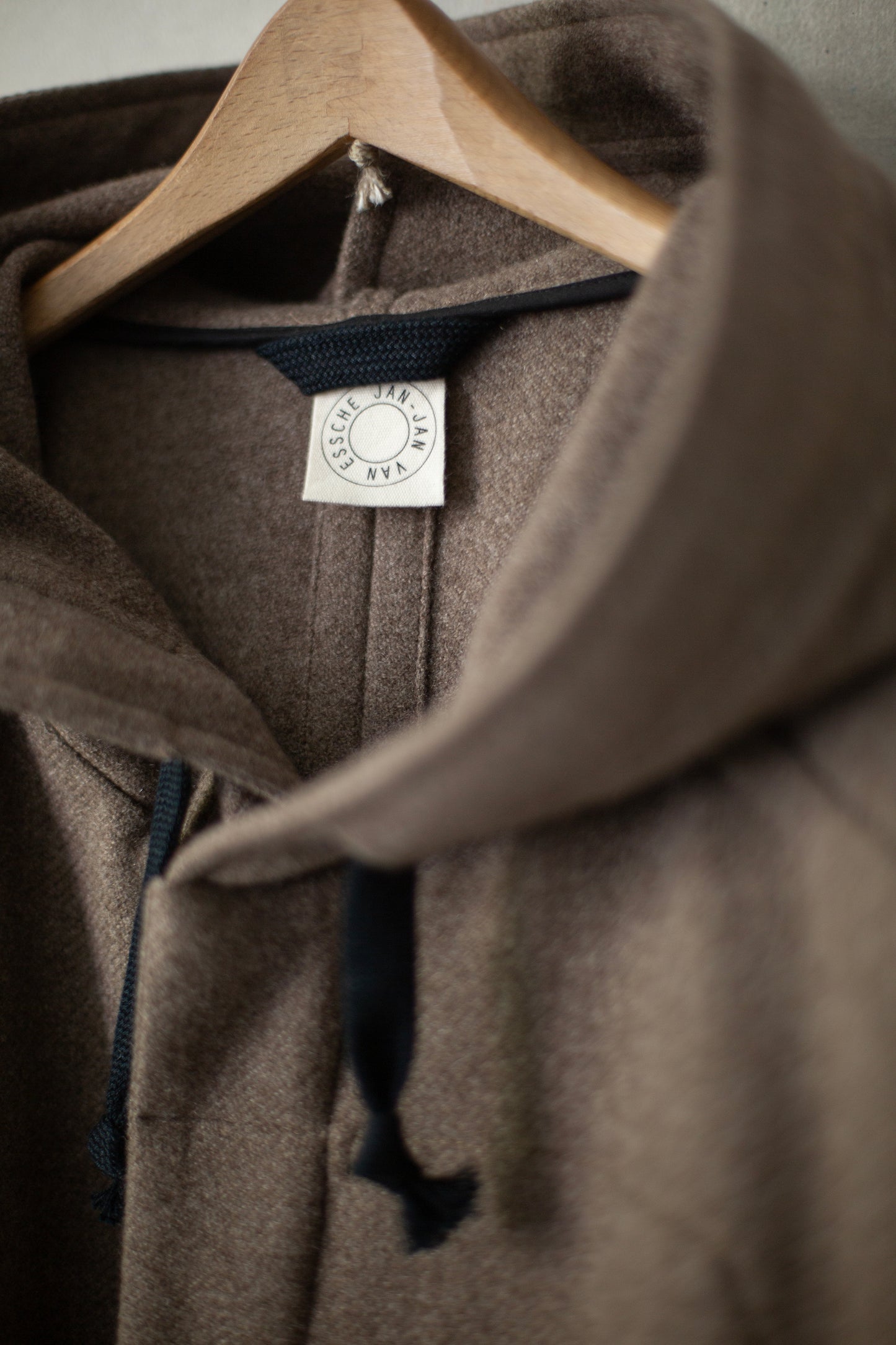 JACKET#54 - NATURAL BROWN YAK WOOL