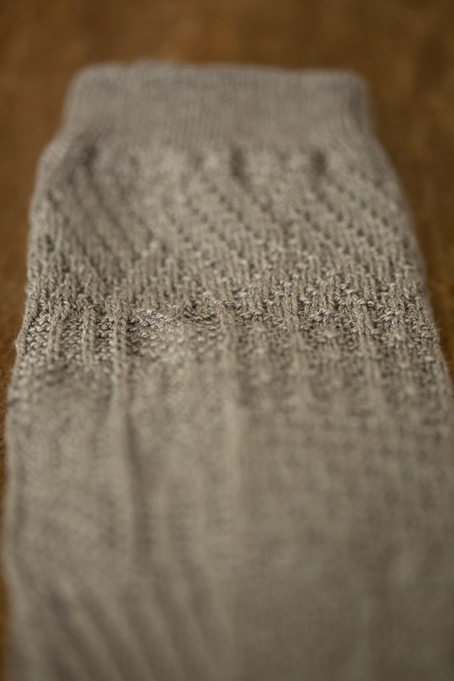 Knitting Patterns Socks in DarkGrey Organic Cotton Yak