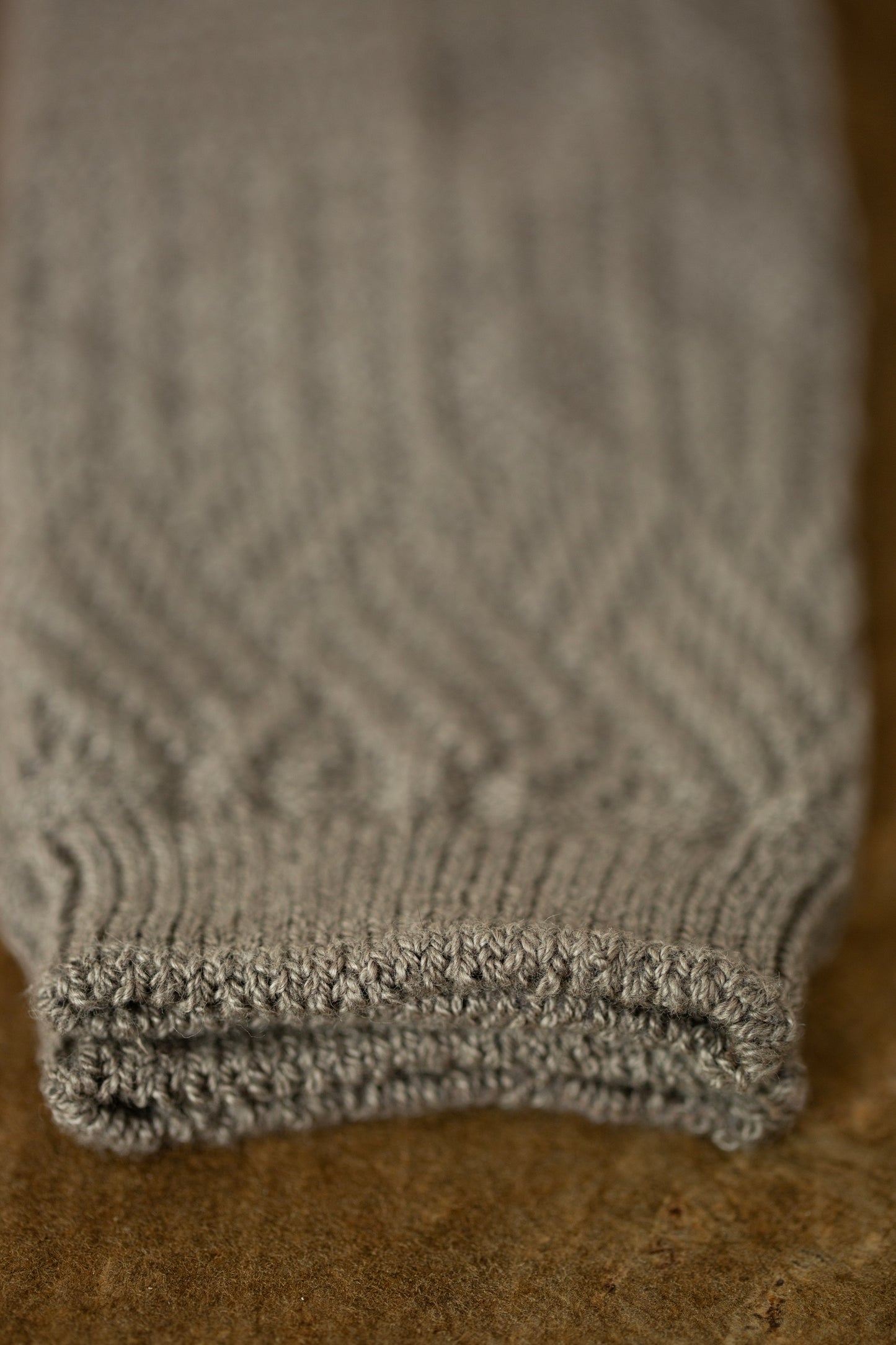 Knitting Patterns Socks in DarkGrey Organic Cotton Yak