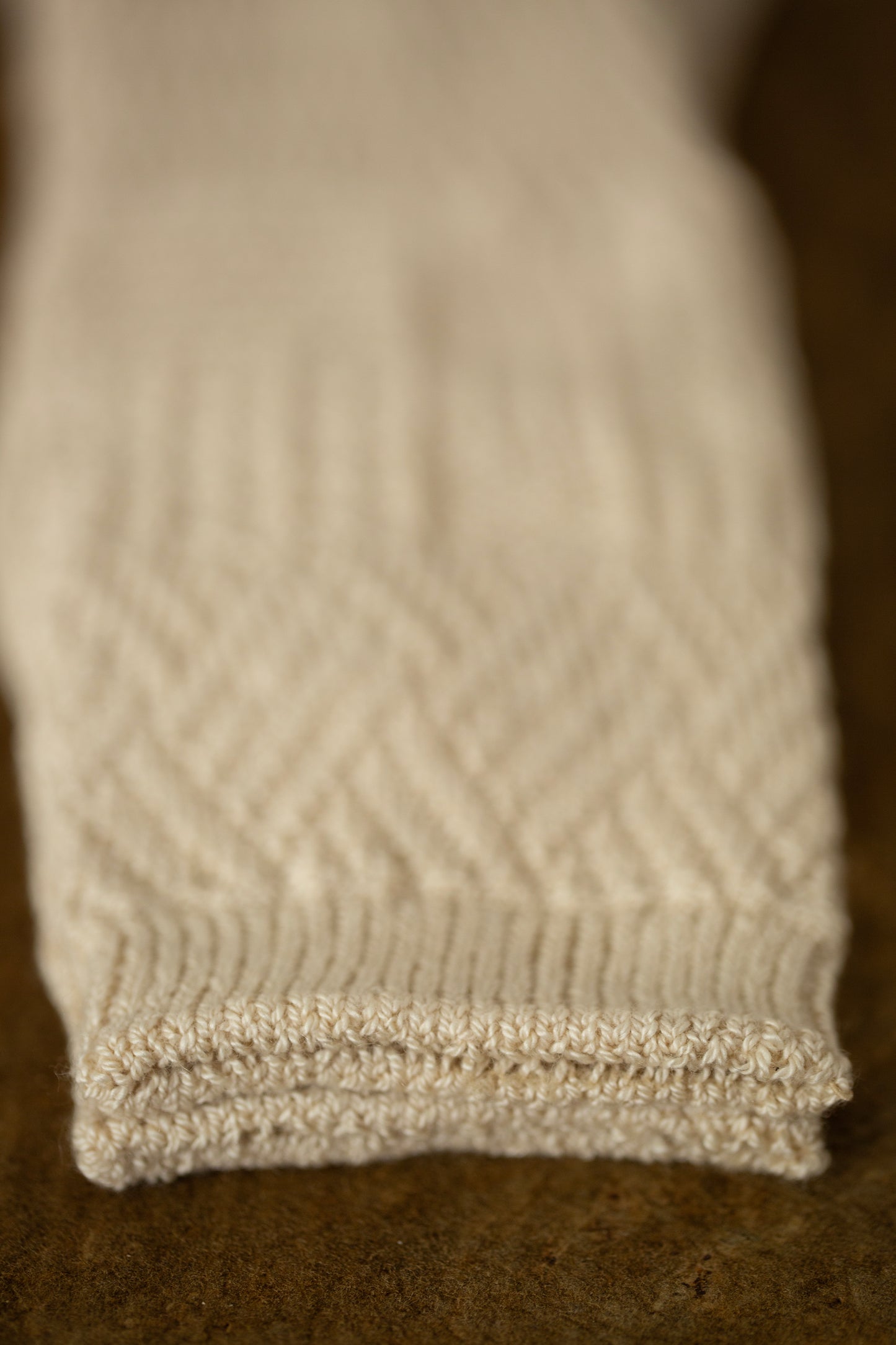 Knitting Patterns Socks in White Organic Cotton Yak