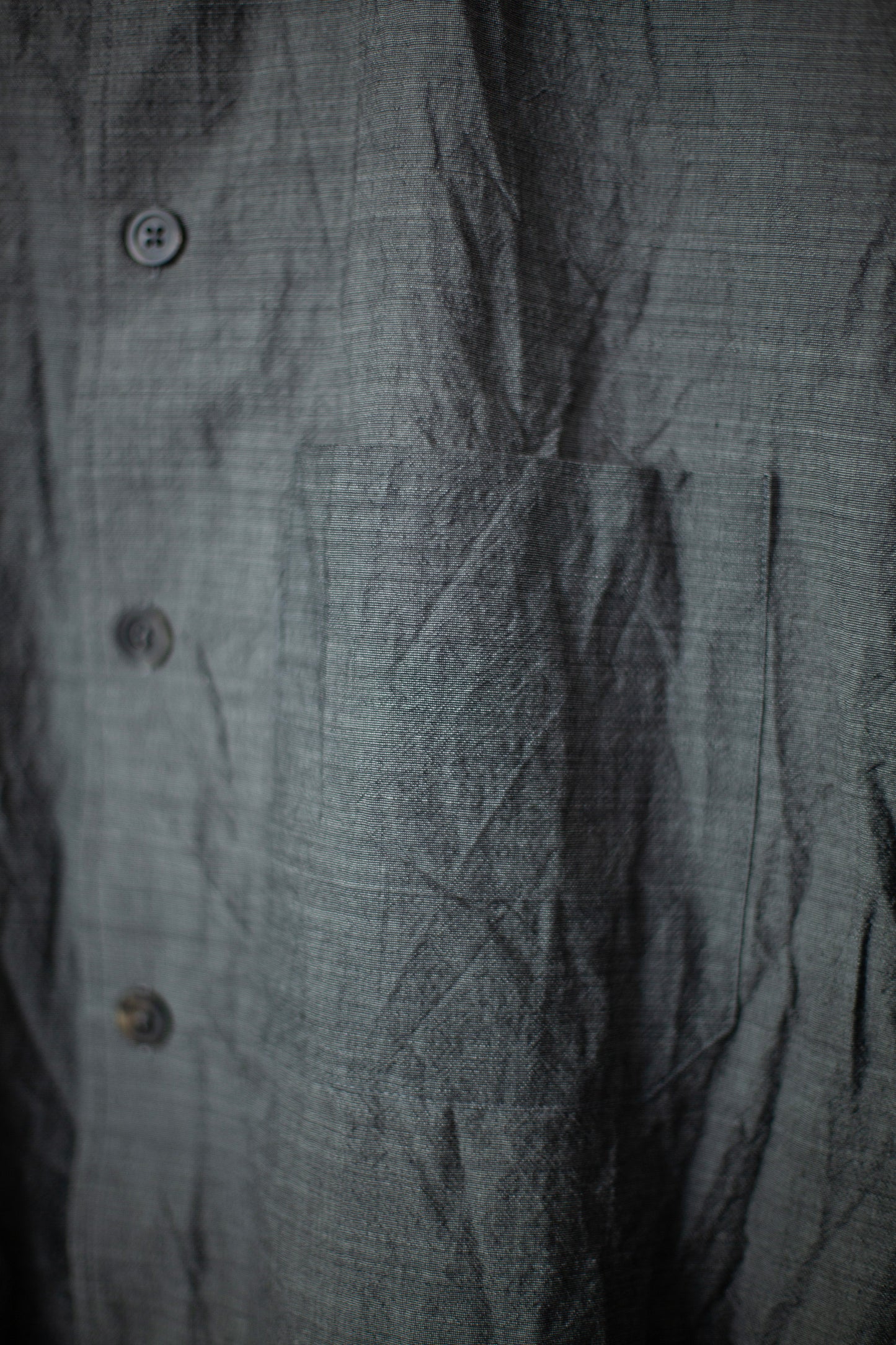 Grey utility relaxed shirt