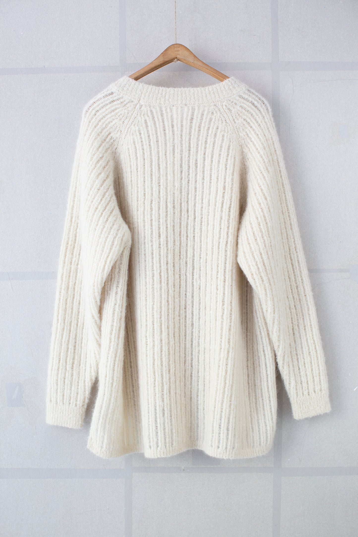 KNIT#71 - GOAT MOHAIR NATURAL