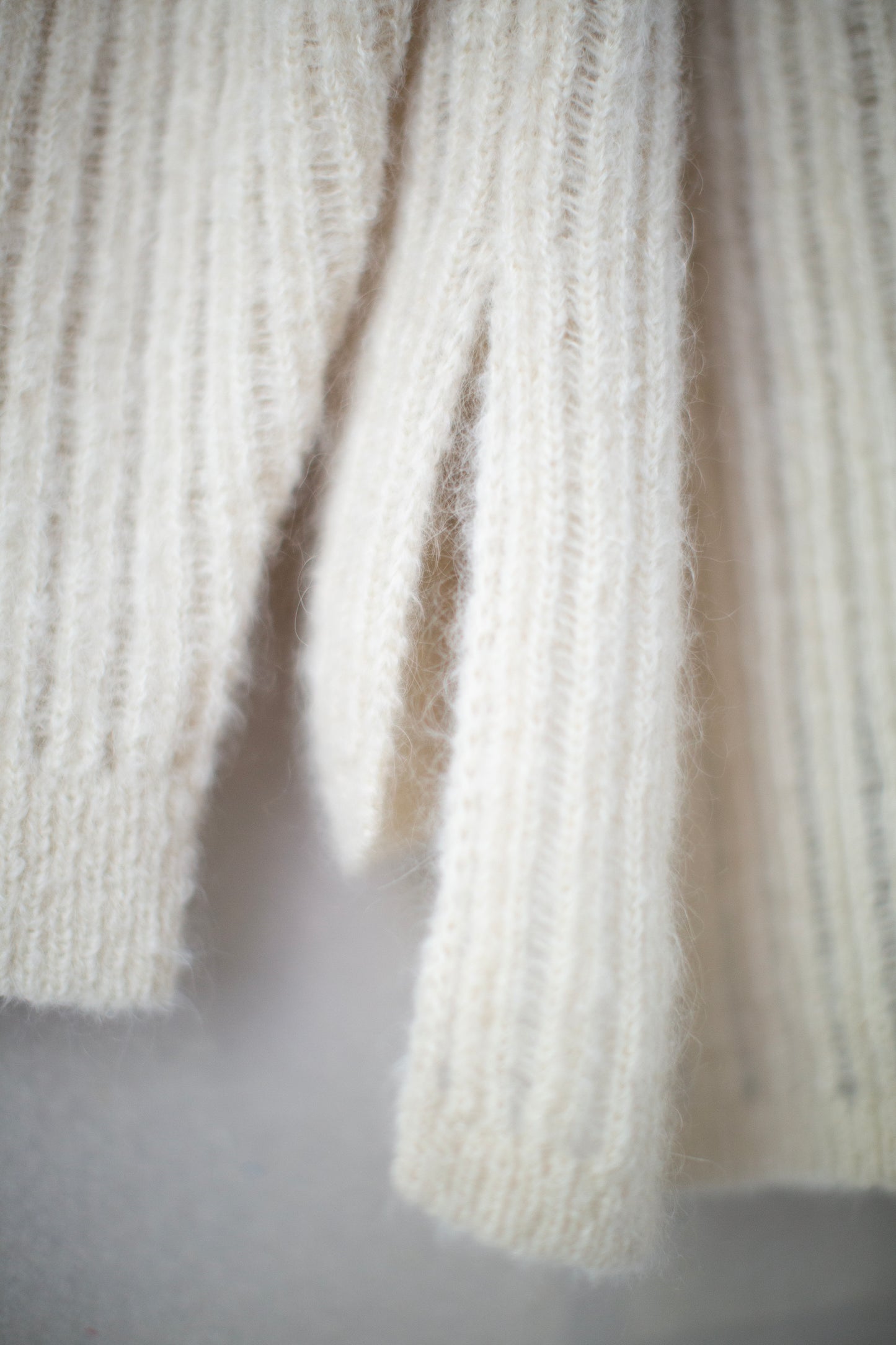 KNIT#71 - GOAT MOHAIR NATURAL