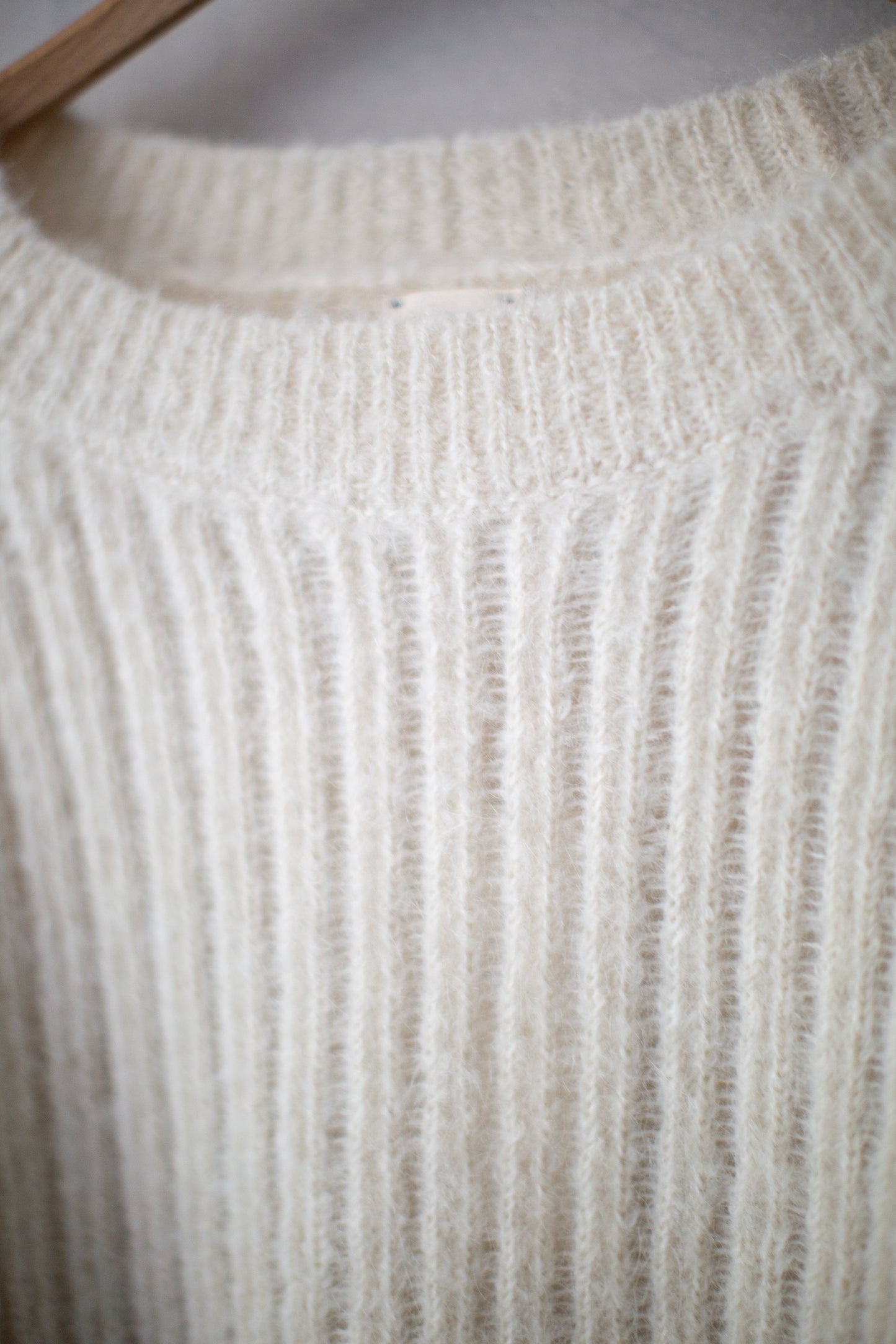 KNIT#71 - GOAT MOHAIR NATURAL
