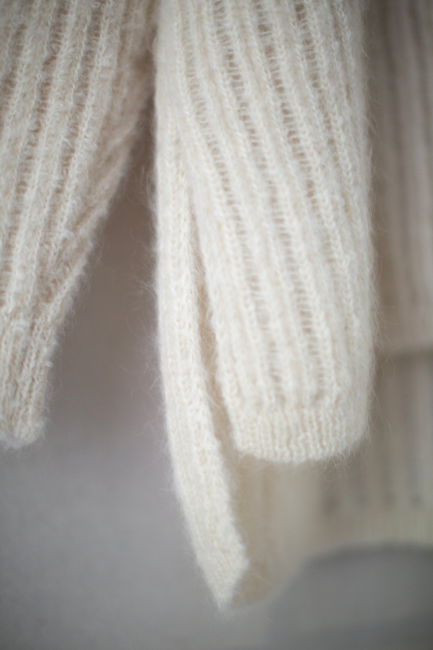 KNIT#71 - GOAT MOHAIR NATURAL